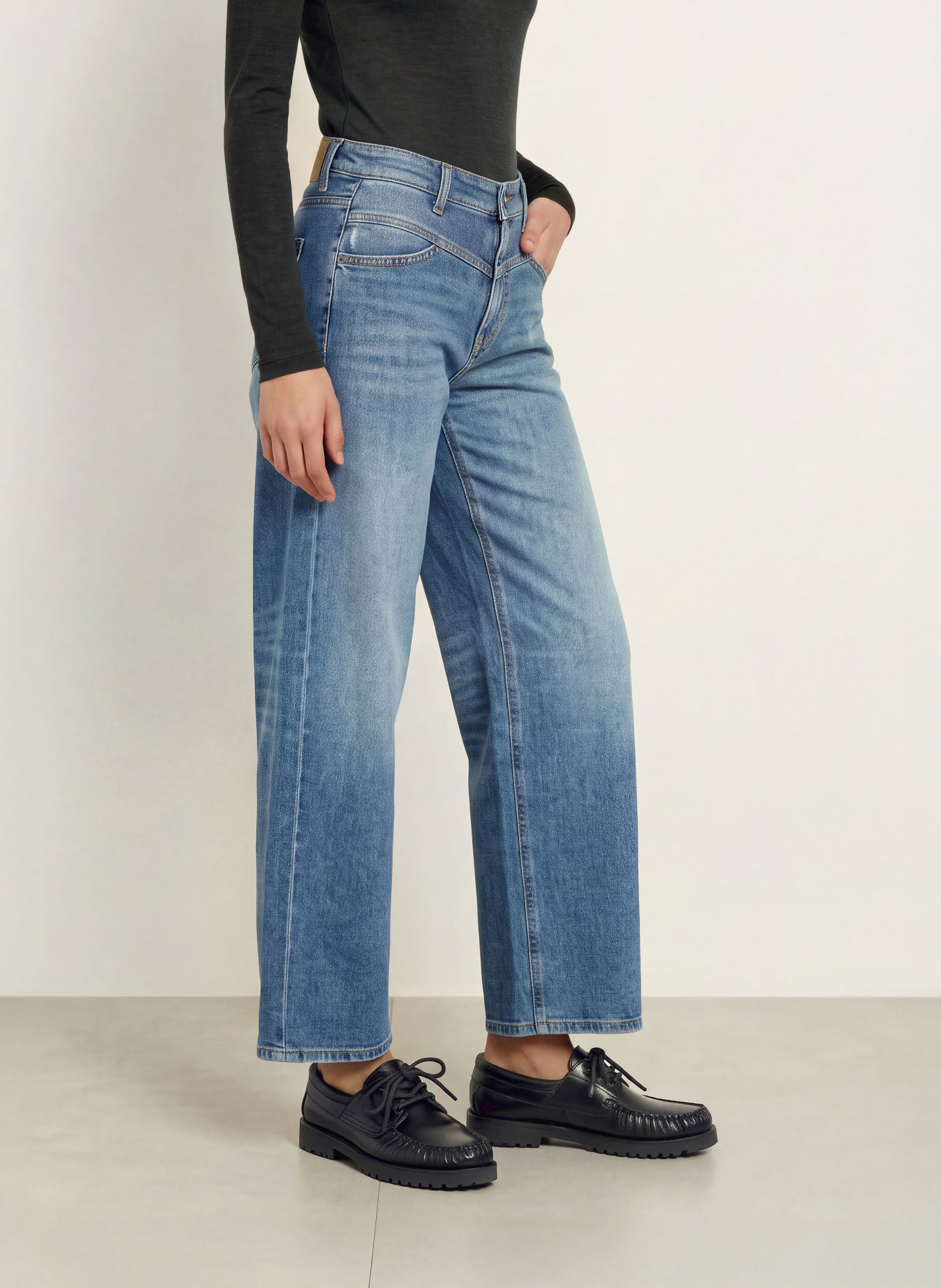 CAMBIO Barrell Jeans ORNELLA: 5205 cross worn used