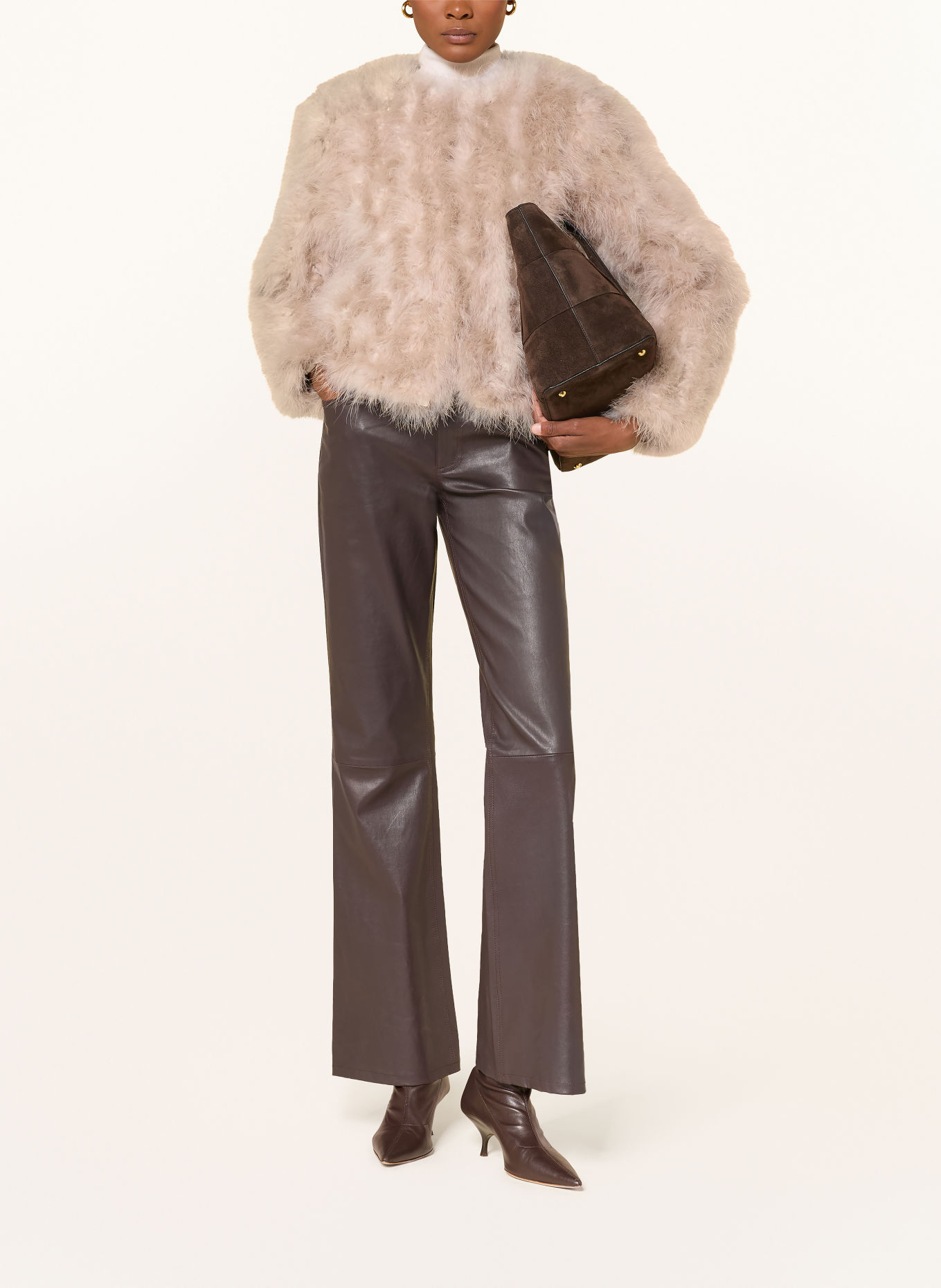 LAMARQUE Jacke DEORA: BEIGE
