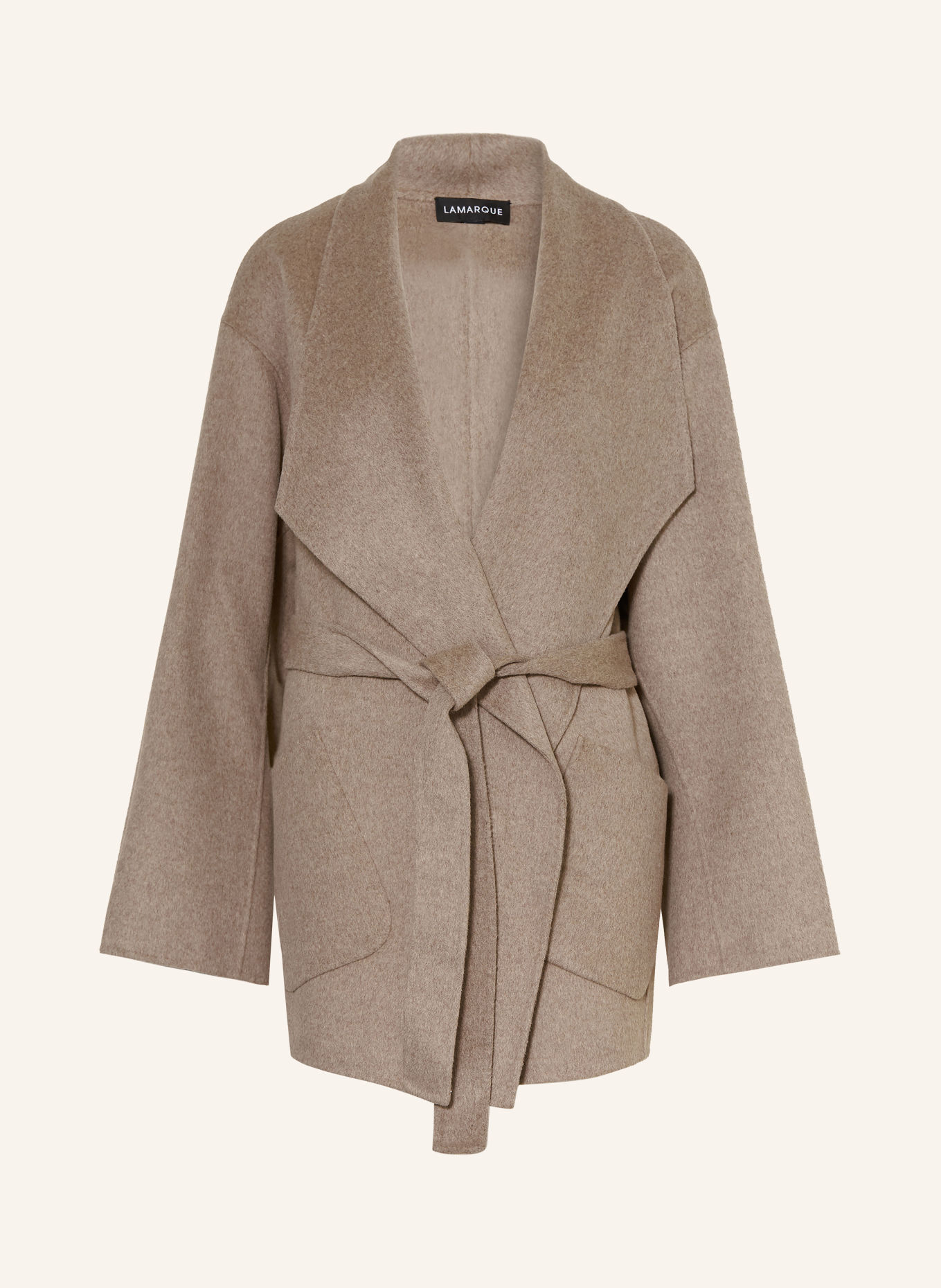 LAMARQUE MEKIA Coat: TAUPE