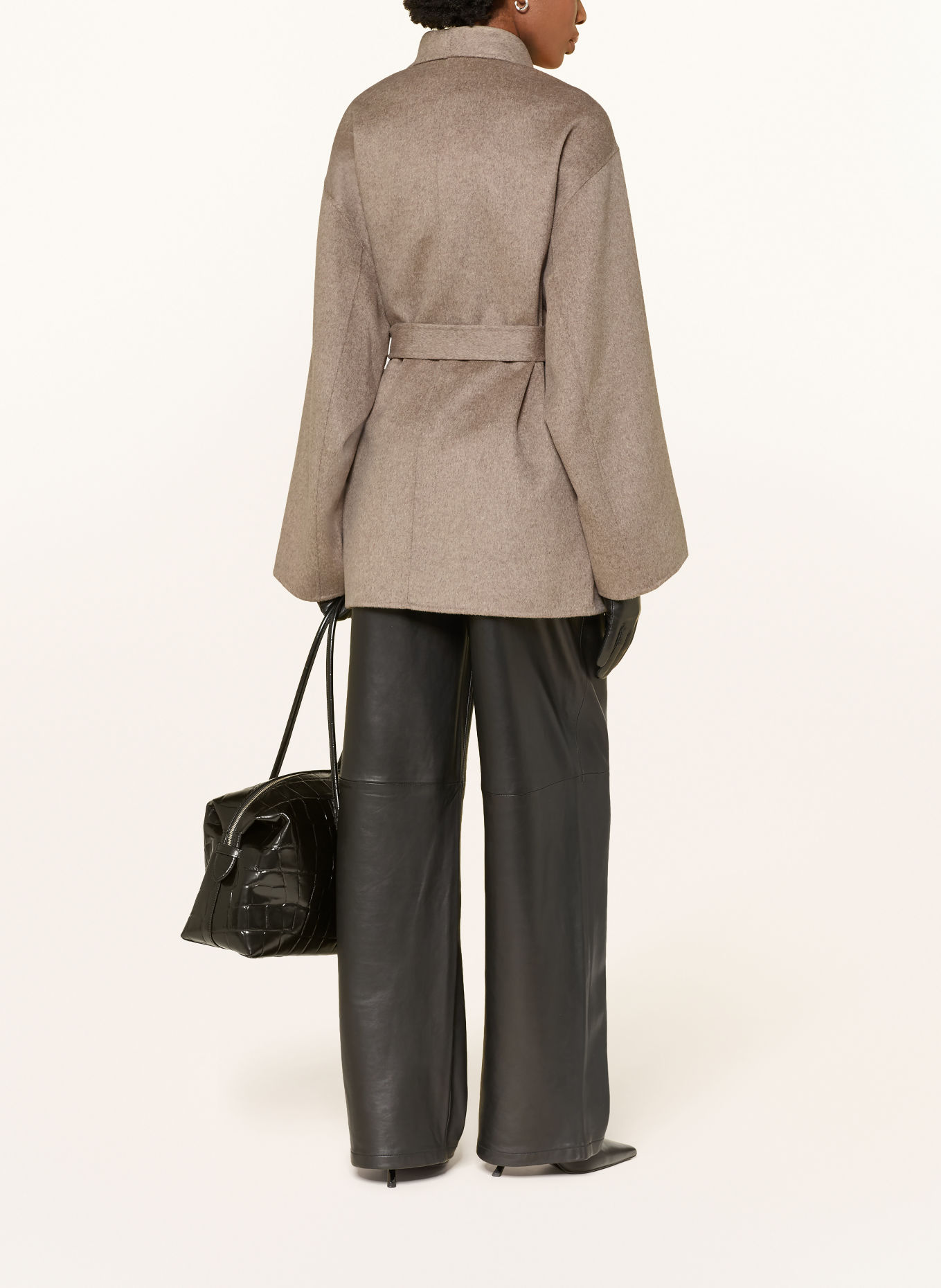 LAMARQUE MEKIA Coat: TAUPE