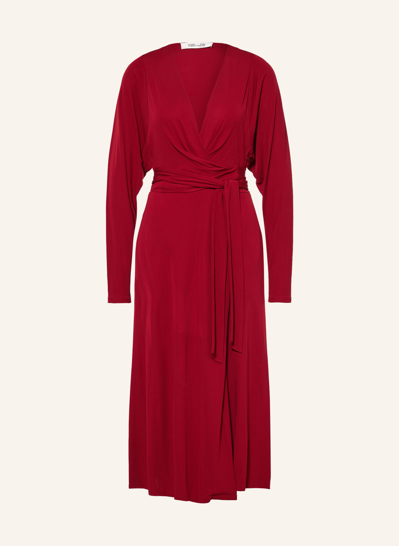 DIANE VON FURSTENBERG Wickelkleid AMARA: DUNKELROT