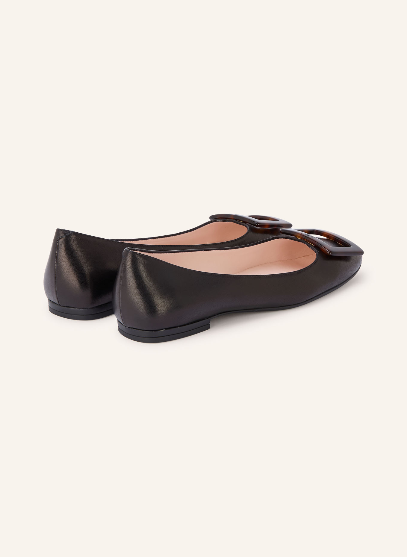 Roger Vivier Ballerinas GOMMETTINE: SCHWARZ