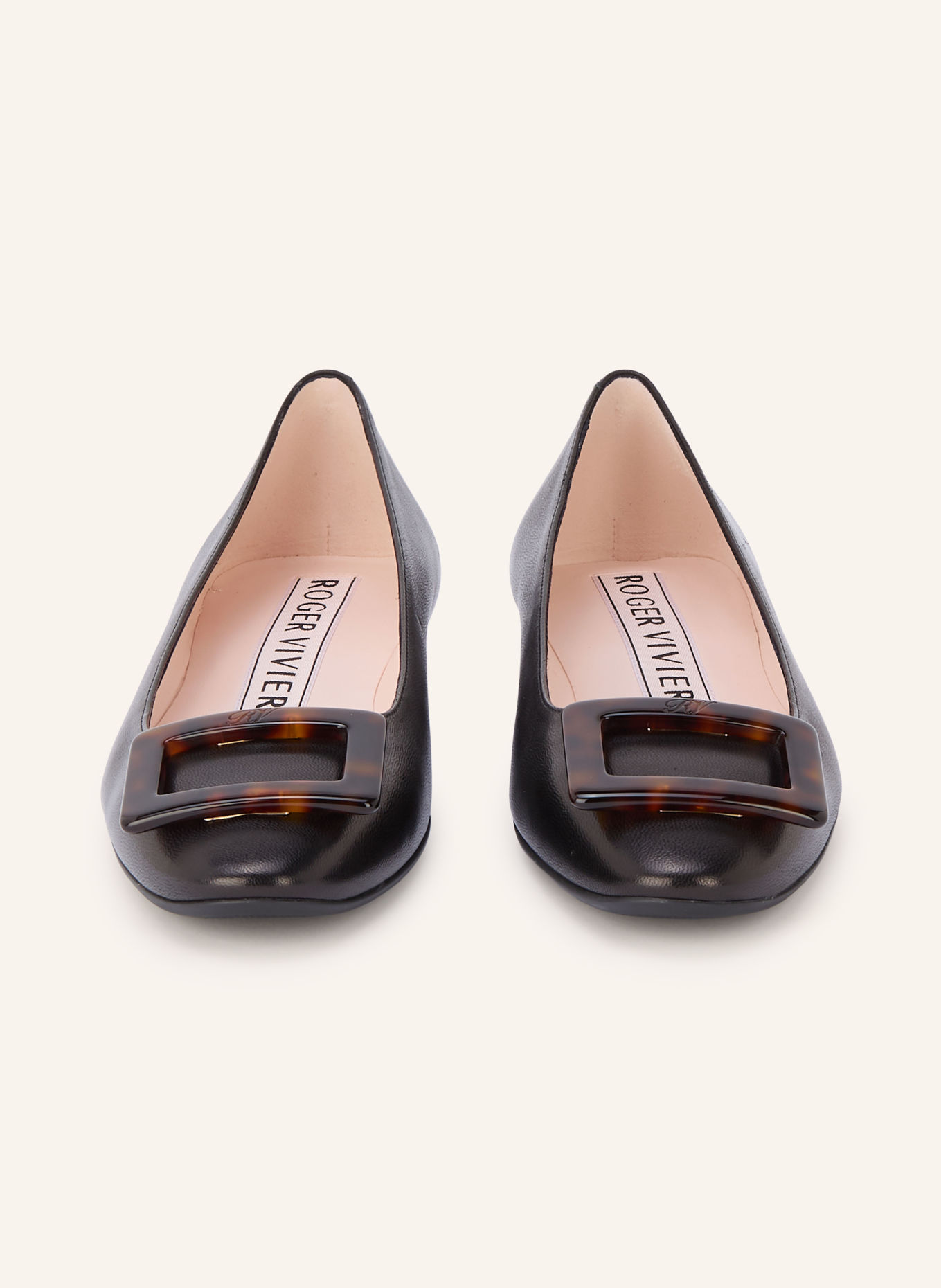 Roger Vivier Ballerinas GOMMETTINE: SCHWARZ