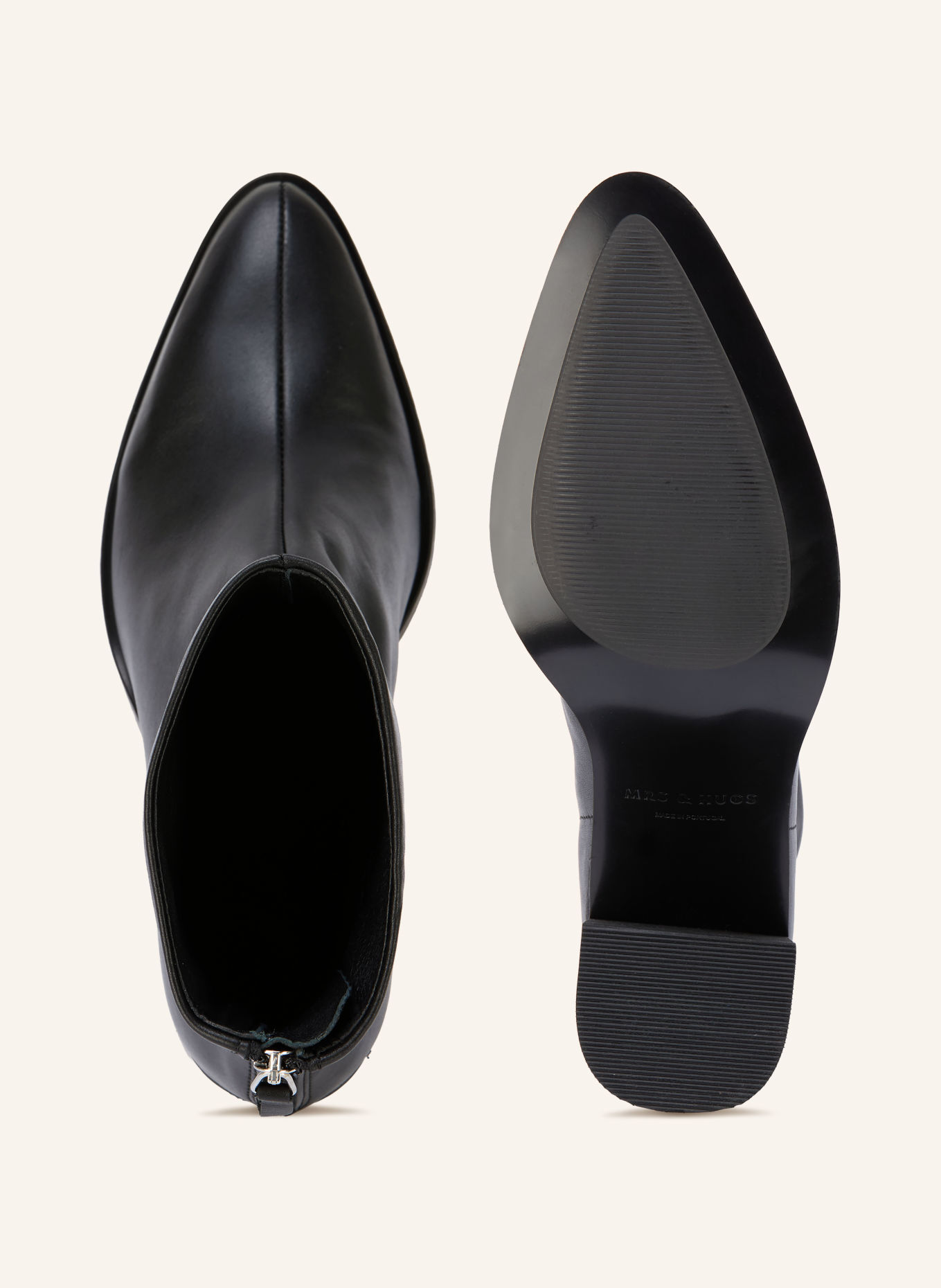 MRS & HUGS Ankle boots: BLACK