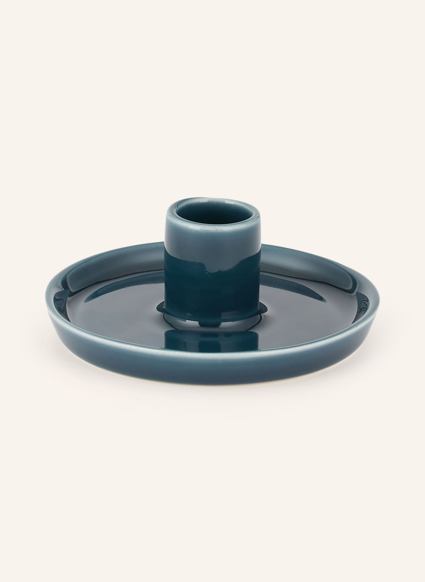 HAY Kerzenhalter DISC SMALL: PETROL