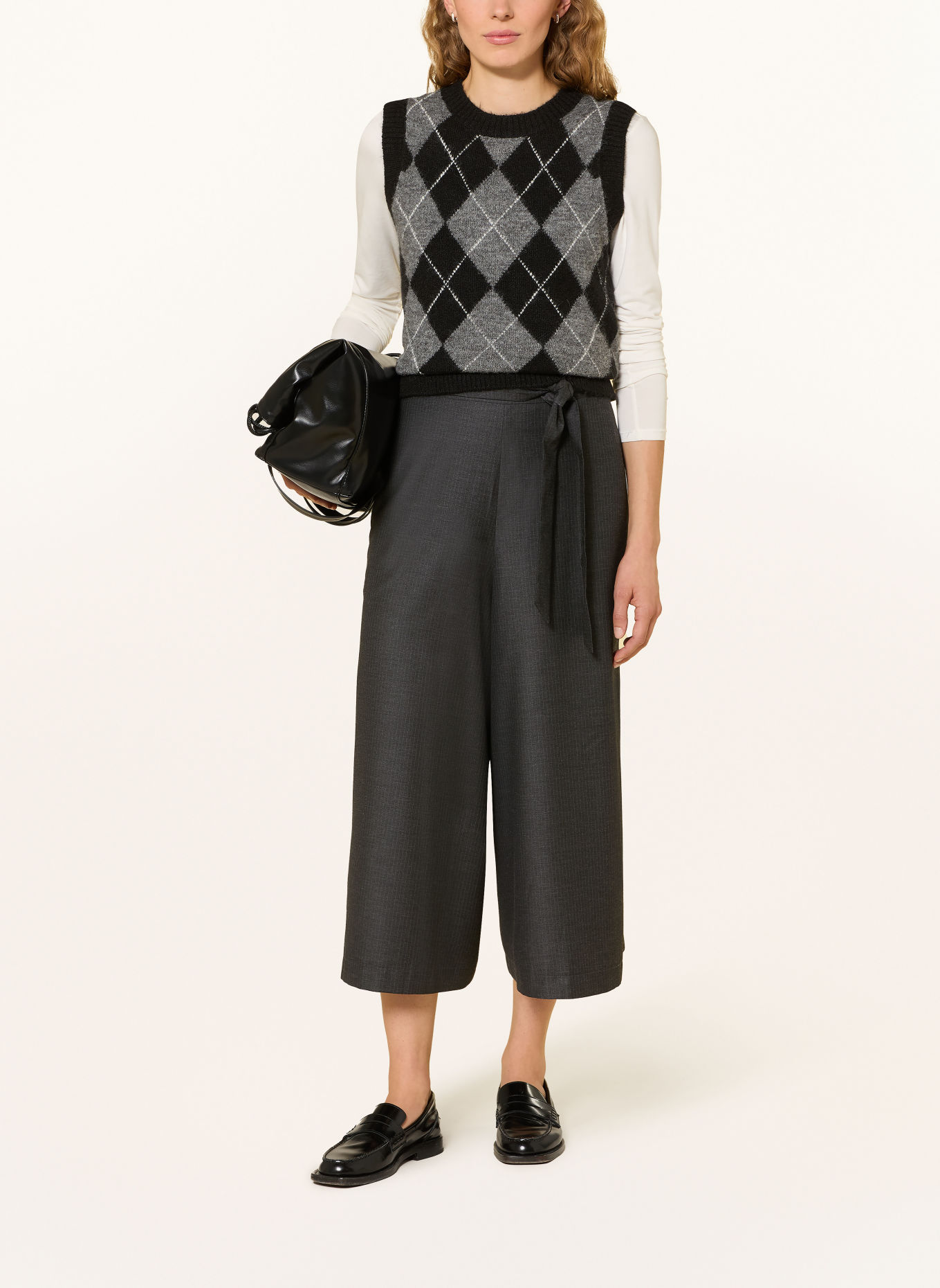Herrlicher NELANIE Culottes: DARK GRAY