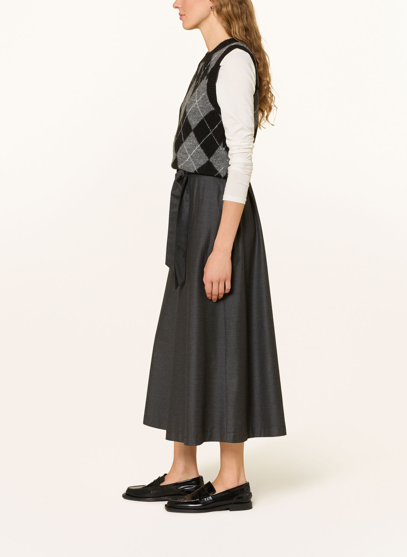 Herrlicher NELANIE Culottes: DARK GRAY