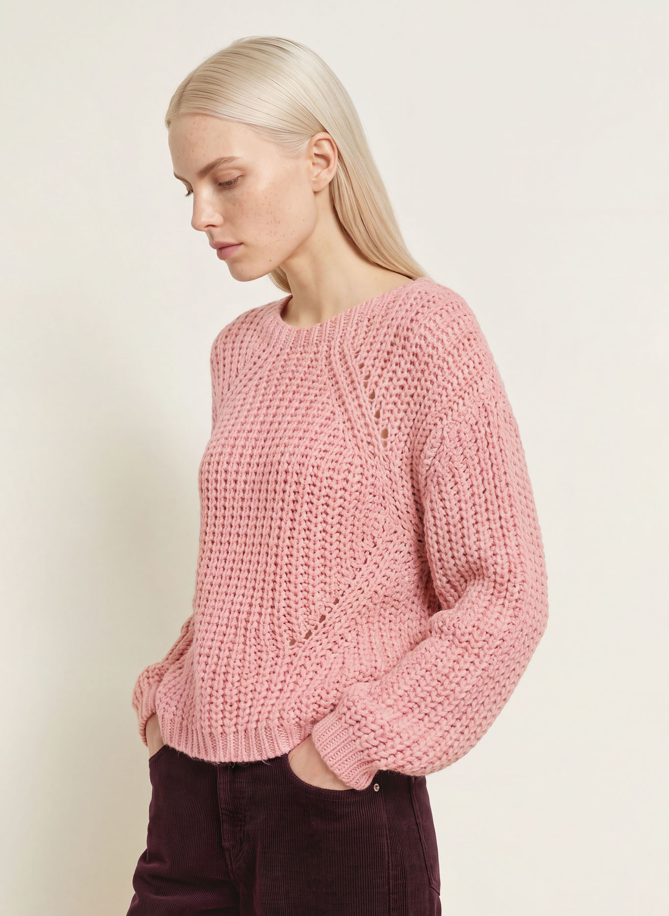 Herrlicher Trui COVINI: ROZE