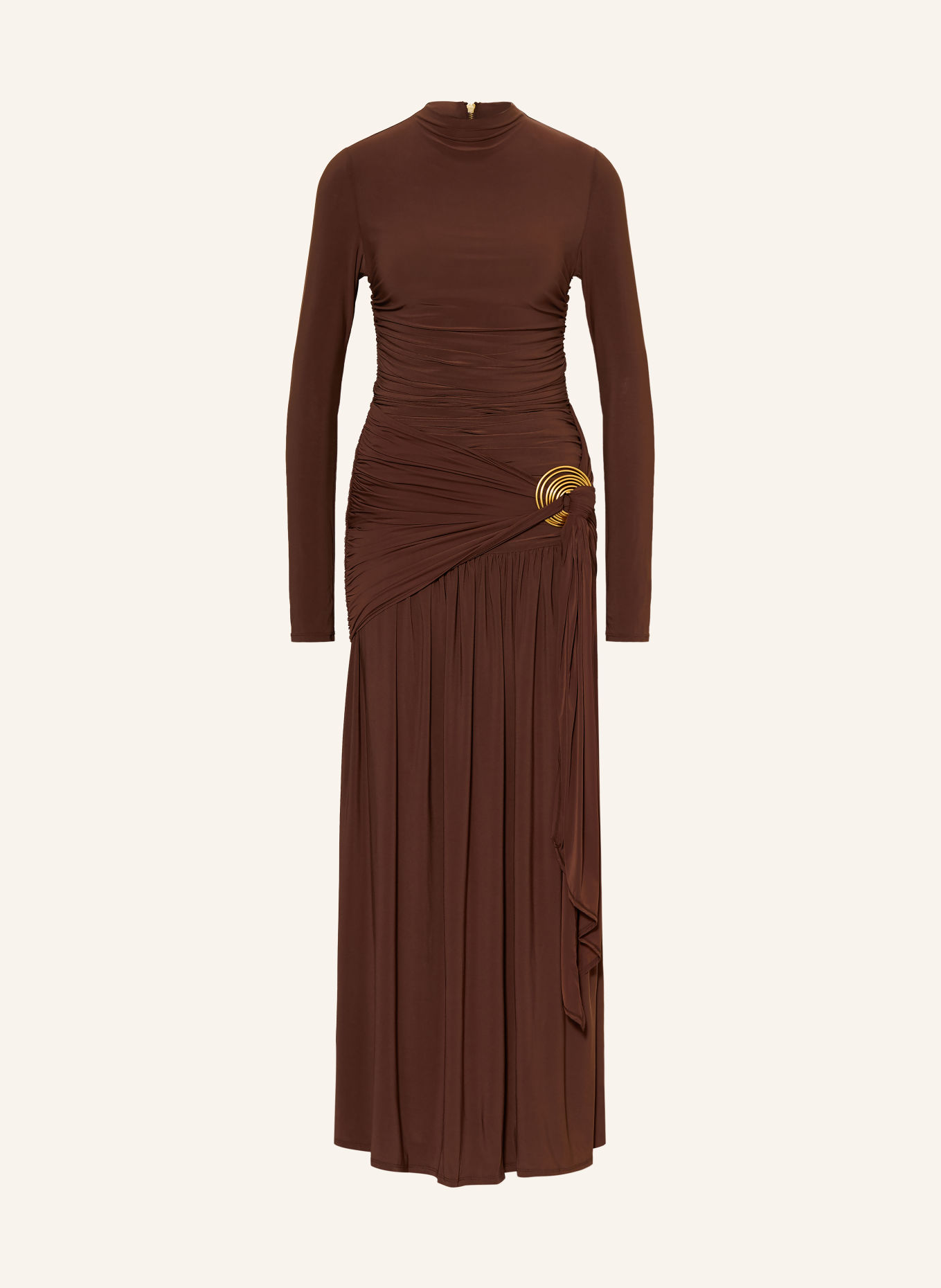 Aje. SELAH Jersey Dress: DARK BROWN