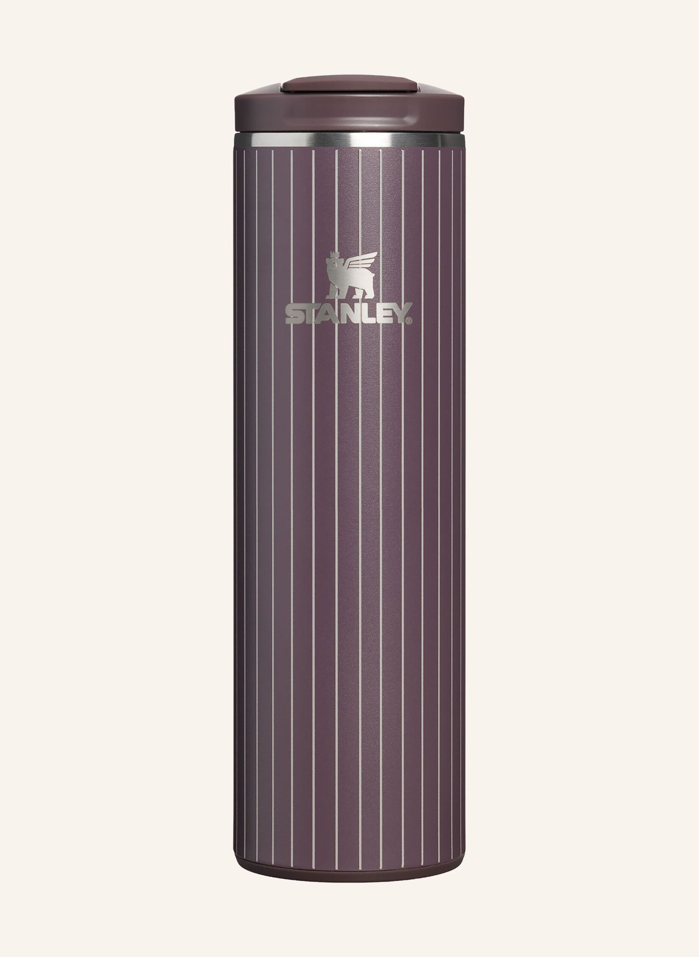 STANLEY Thermobeker THE TRANSIT FLIPTOP: MARRON FONCÉ / ZILVER / LICHTGRIJS