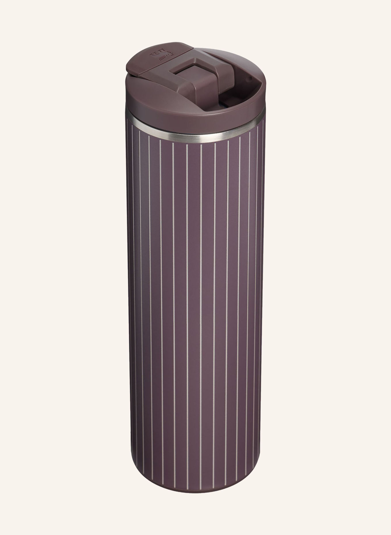 STANLEY Thermobeker THE TRANSIT FLIPTOP: MARRON FONCÉ / ZILVER / LICHTGRIJS