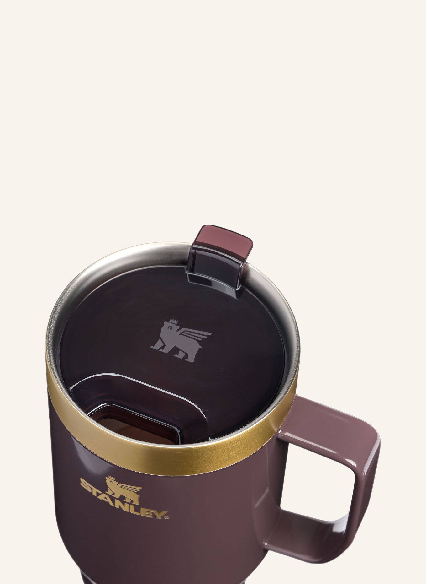 STANLEY Thermobeker THE EVERYDAY SUBURBAN MUG: BRUIN / GOUD