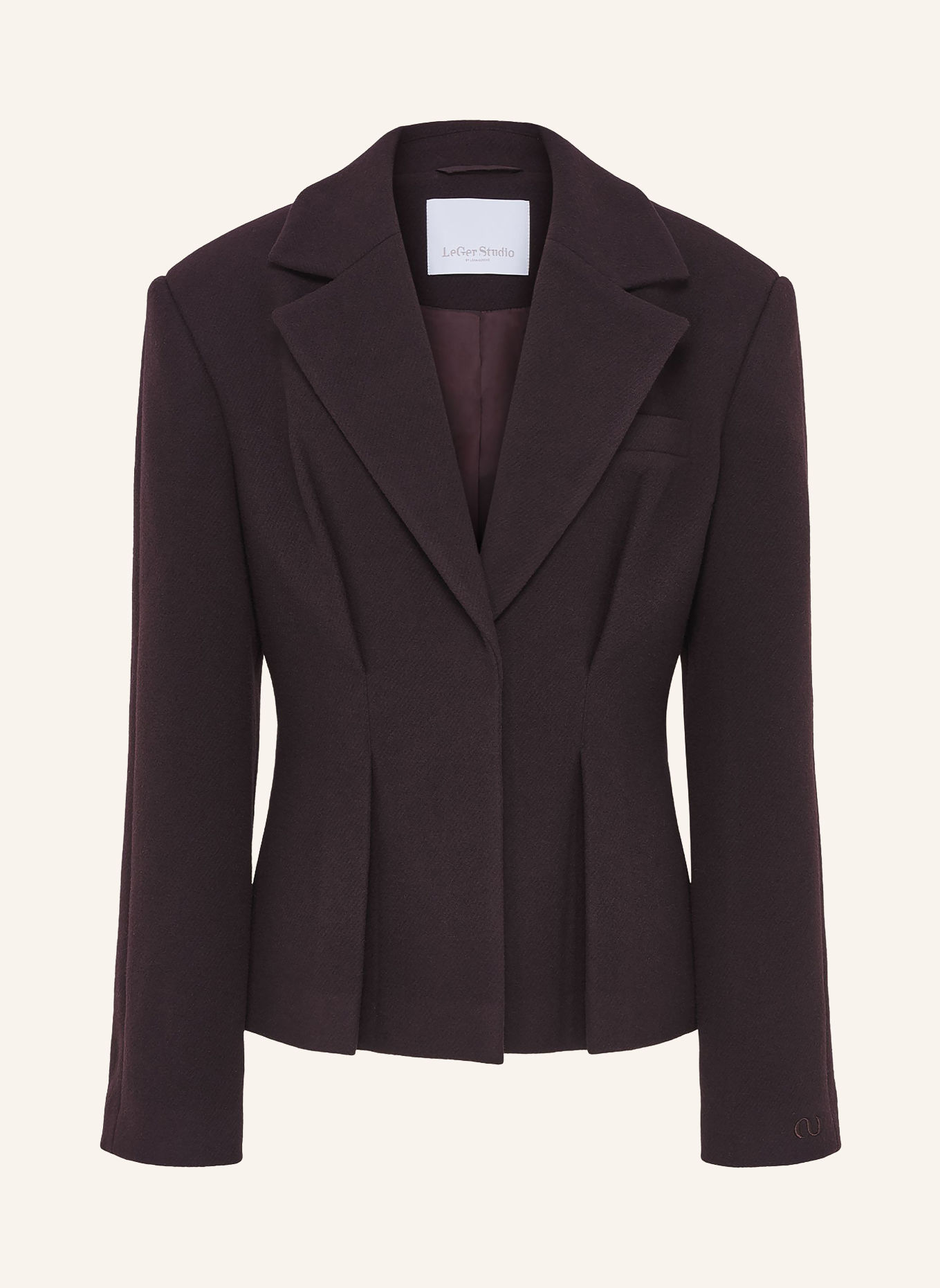 LeGer Studio Jacke JASMIN: DUNKELBRAUN
