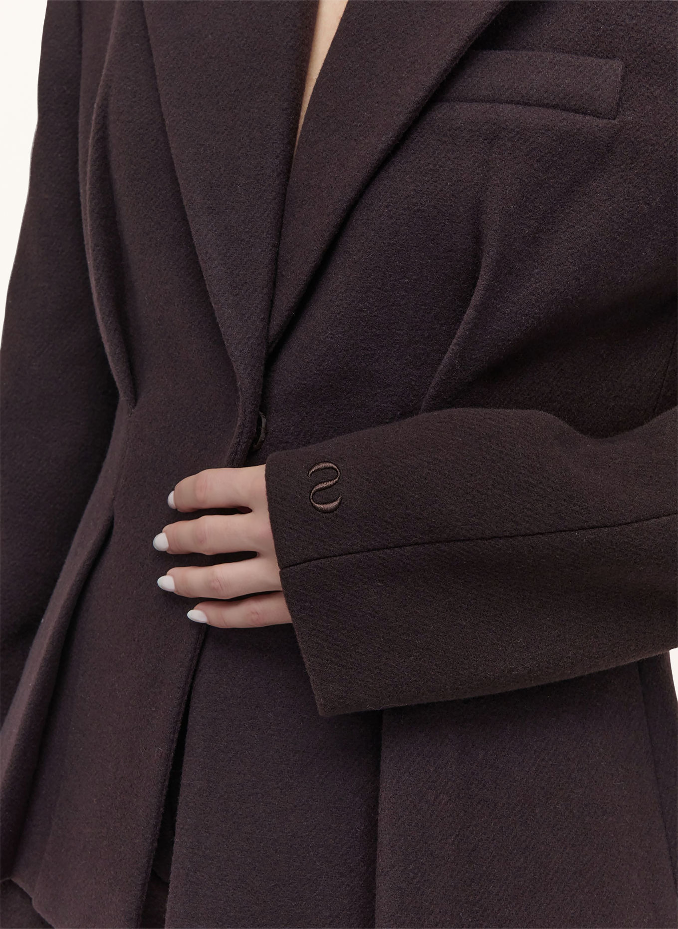 LeGer Studio Jacke JASMIN: DUNKELBRAUN