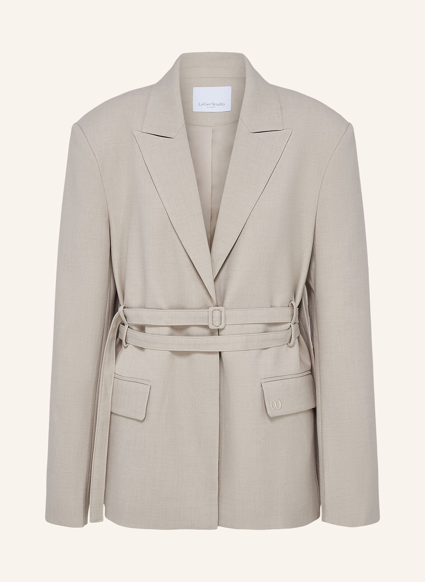 LeGer Studio Blazer STEPHANIE: BEIGE