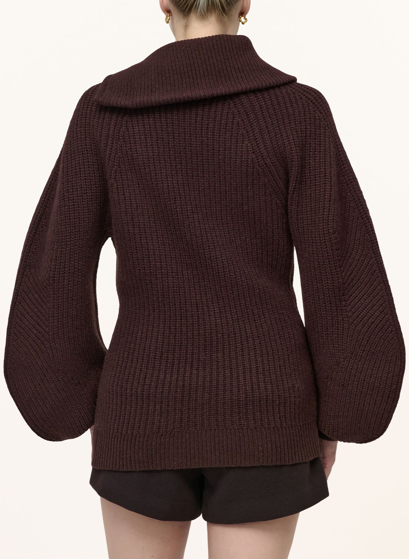 LeGer Studio Strickjacke GIOANA: DUNKELBRAUN