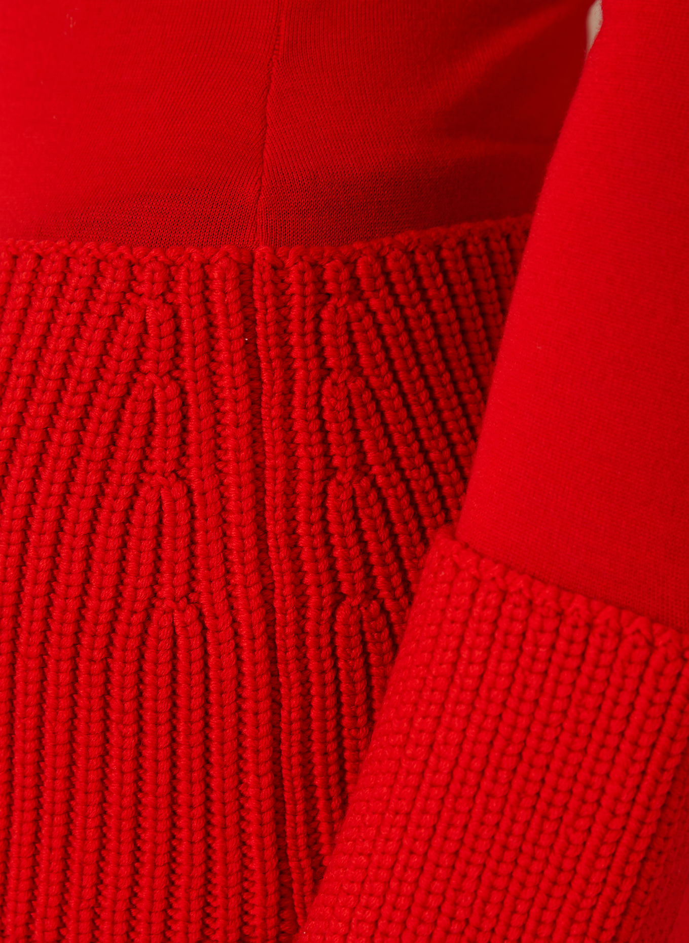 ALAÏA Longsleeve: ROT