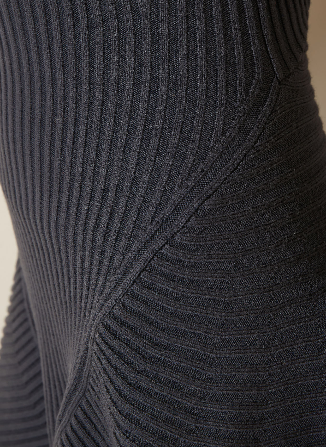 ALAÏA Gebreide jurk: DONKERGRIJS