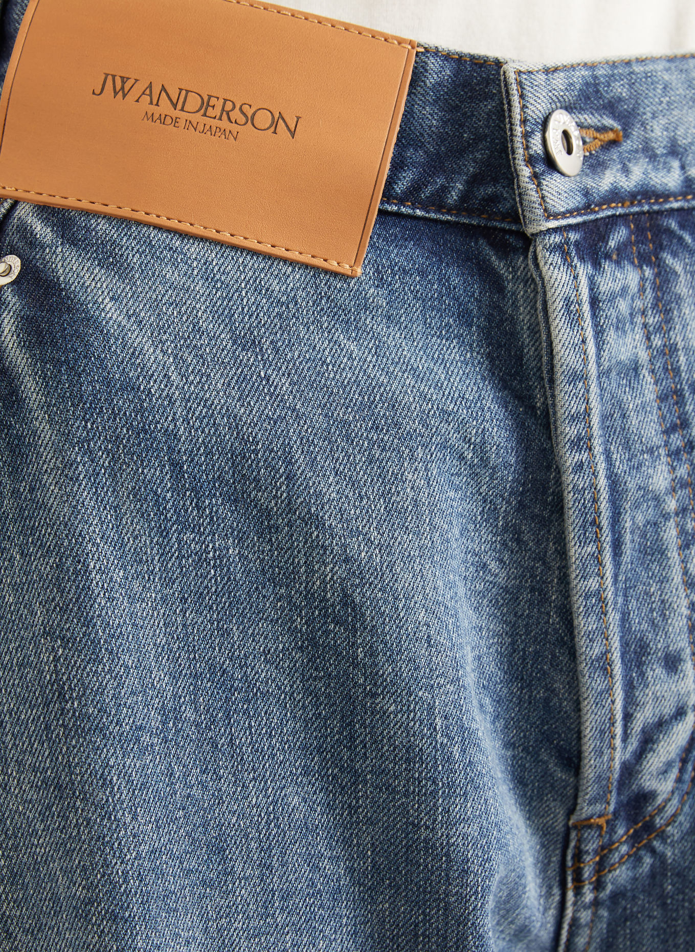 JW ANDERSON Straight Jeans TWISTED WORKWEAR: 172 MID BLUE