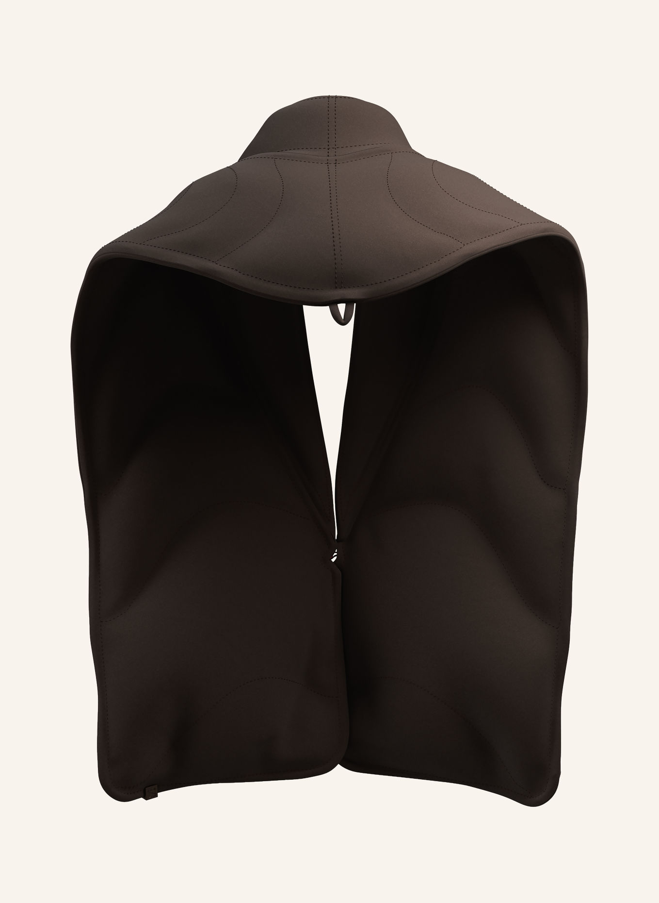 stoov Heizschal KOKOON³ XL CORE FLEX: DUNKELBRAUN