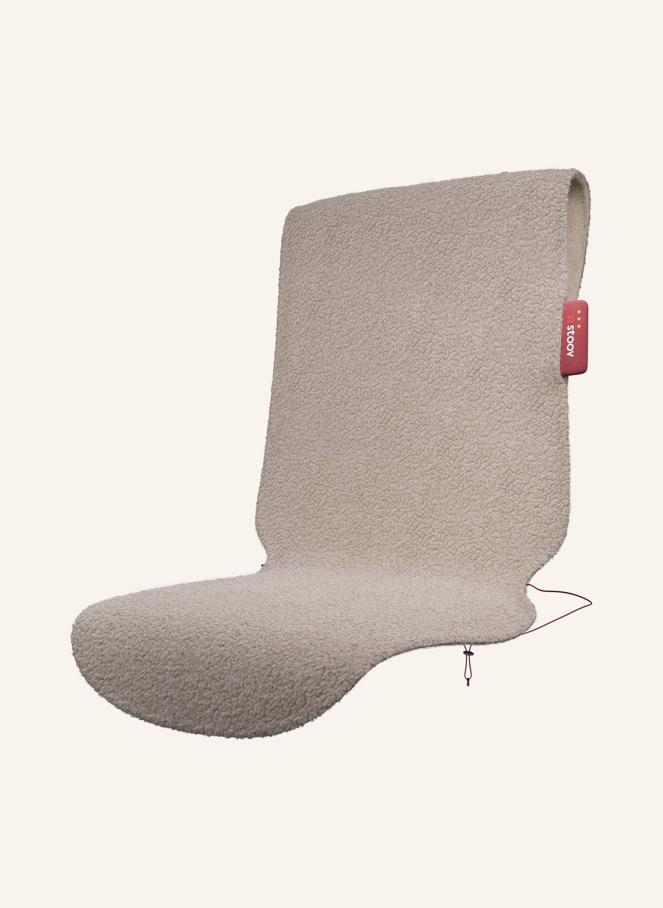 stoov Värmedyna BIG HUG³ XL WOOLLY PRO: BEIGE