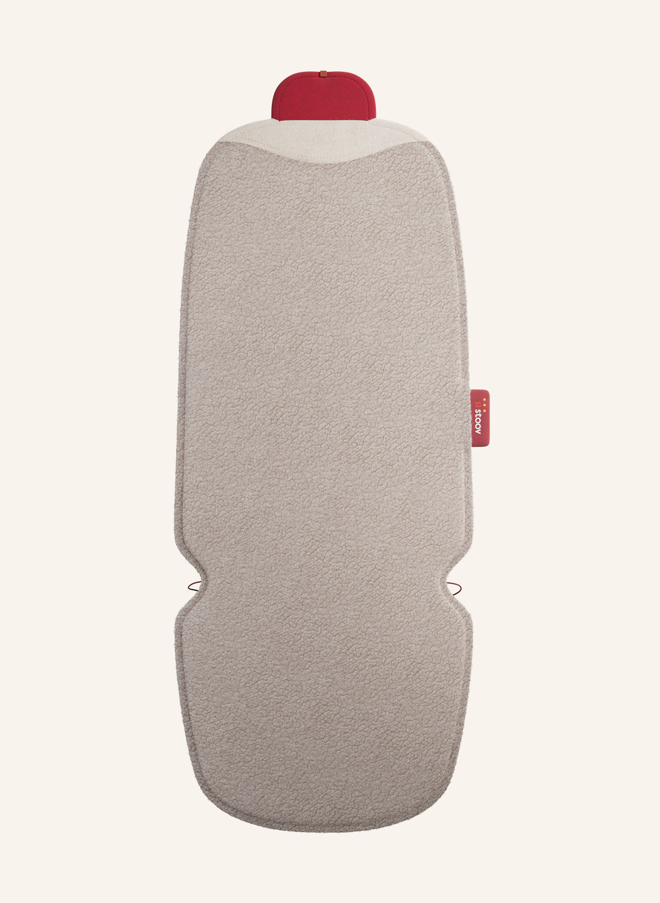stoov Värmedyna BIG HUG³ XL WOOLLY PRO: BEIGE