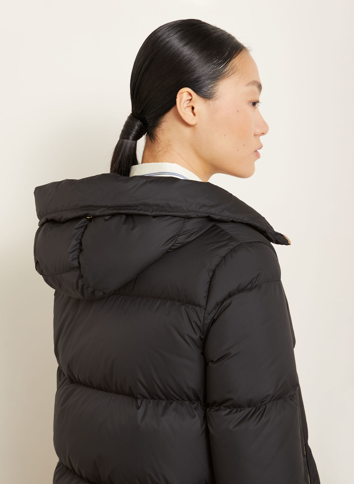 MONCLER Daunenjacke LAICHEFUR: SCHWARZ