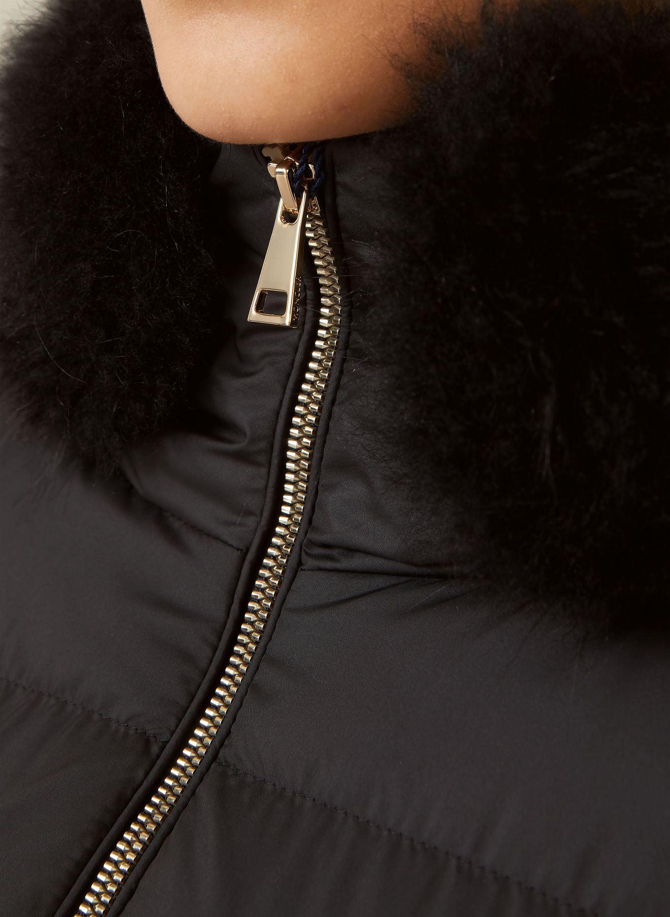 MONCLER Daunenjacke LAICHEFUR: SCHWARZ