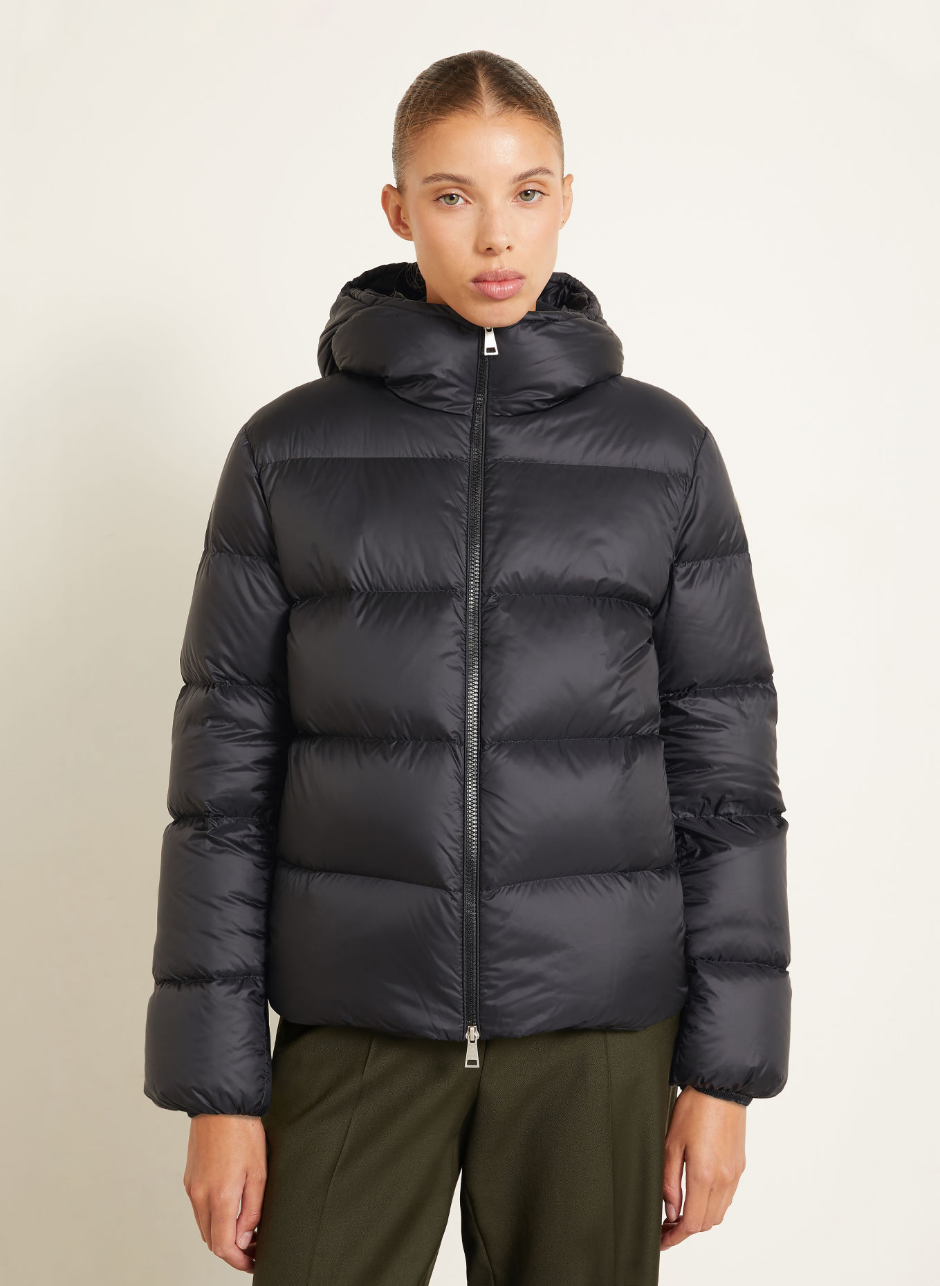 MONCLER Donsjas FELIGULE: ZWART