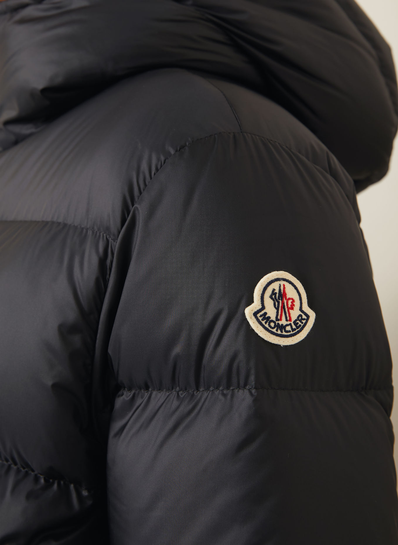 MONCLER Donsjas FELIGULE: ZWART