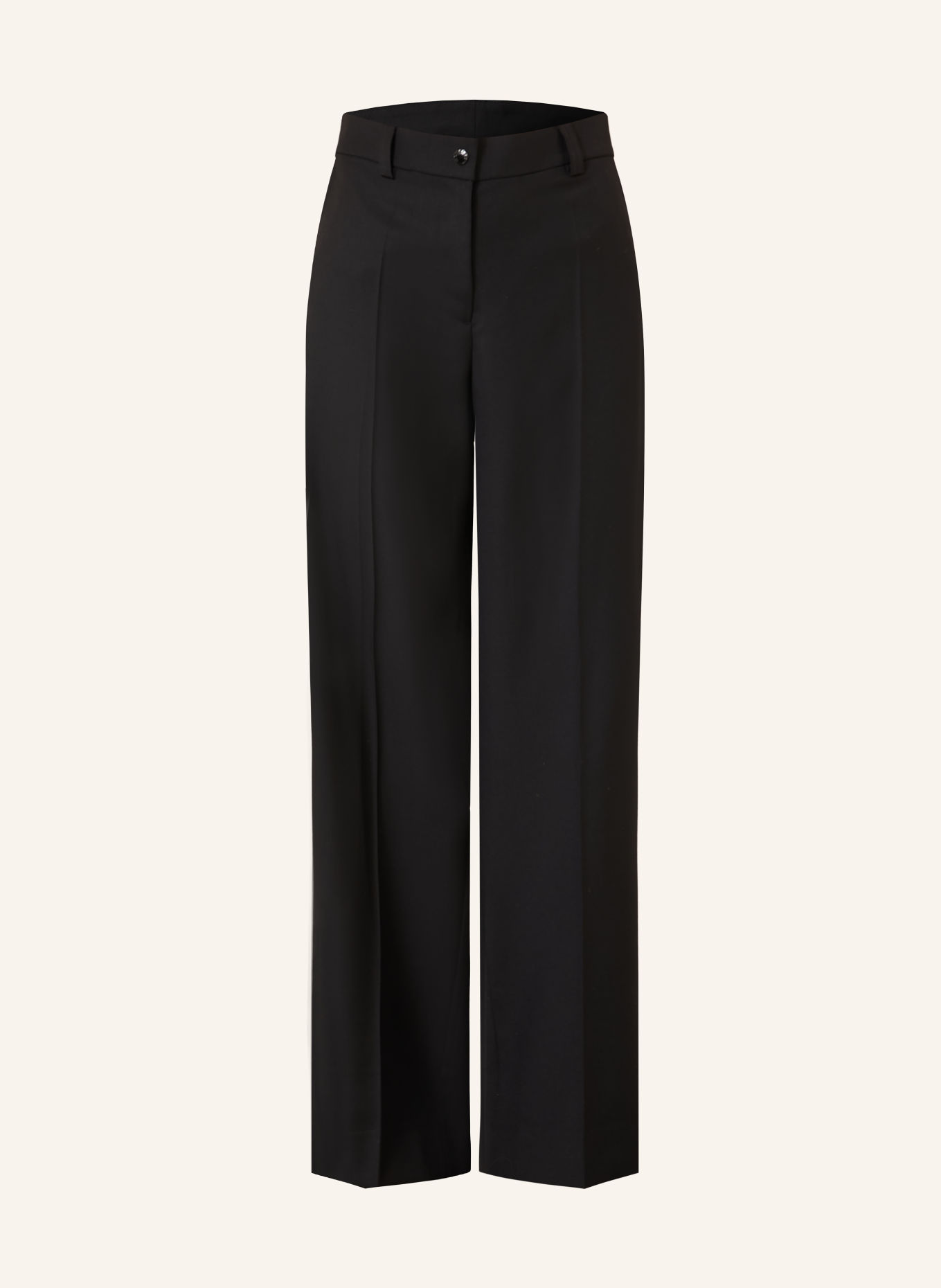 MONCLER Wide-leg trousers: BLACK