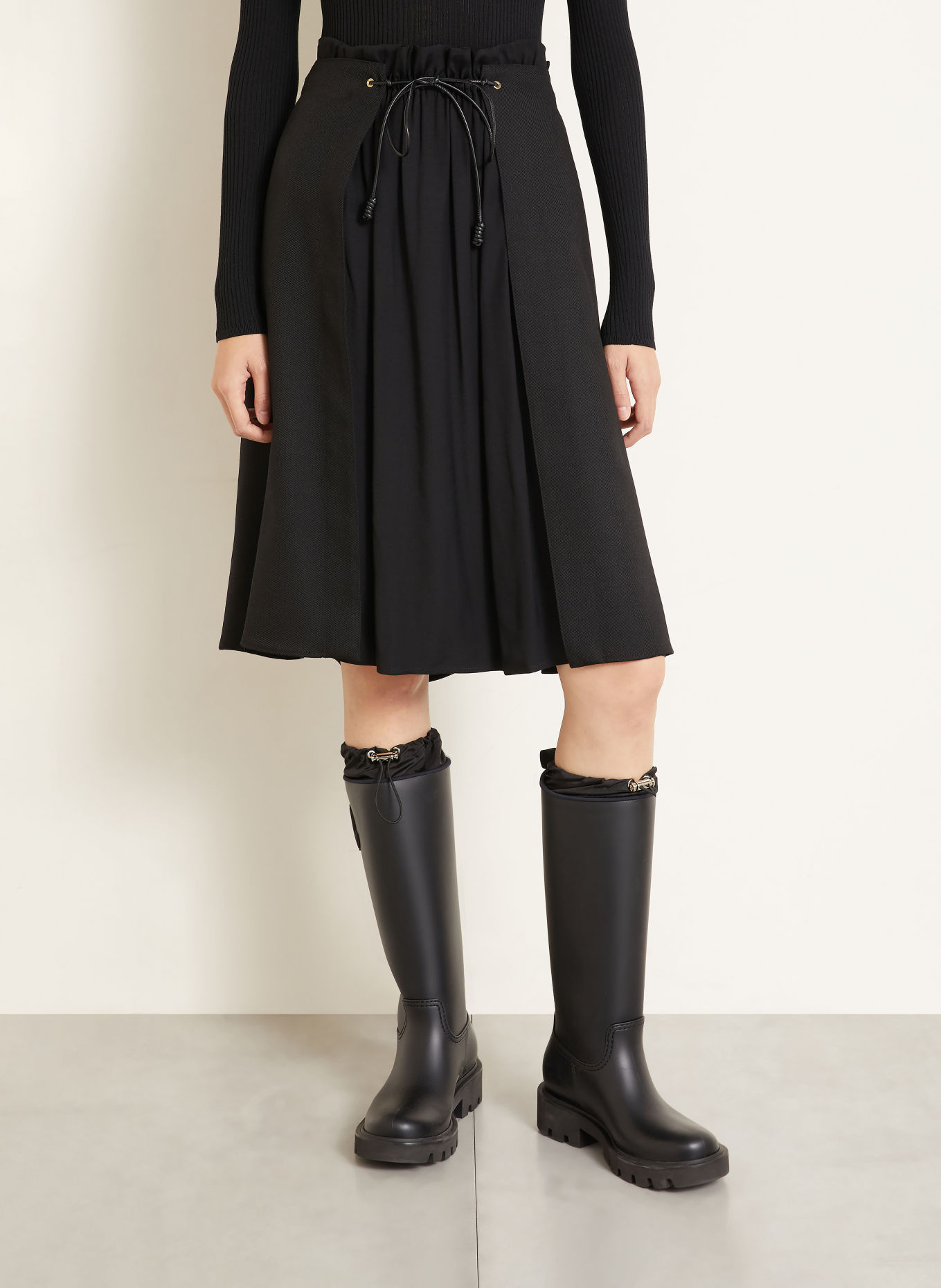 MONCLER Skirt: BLACK