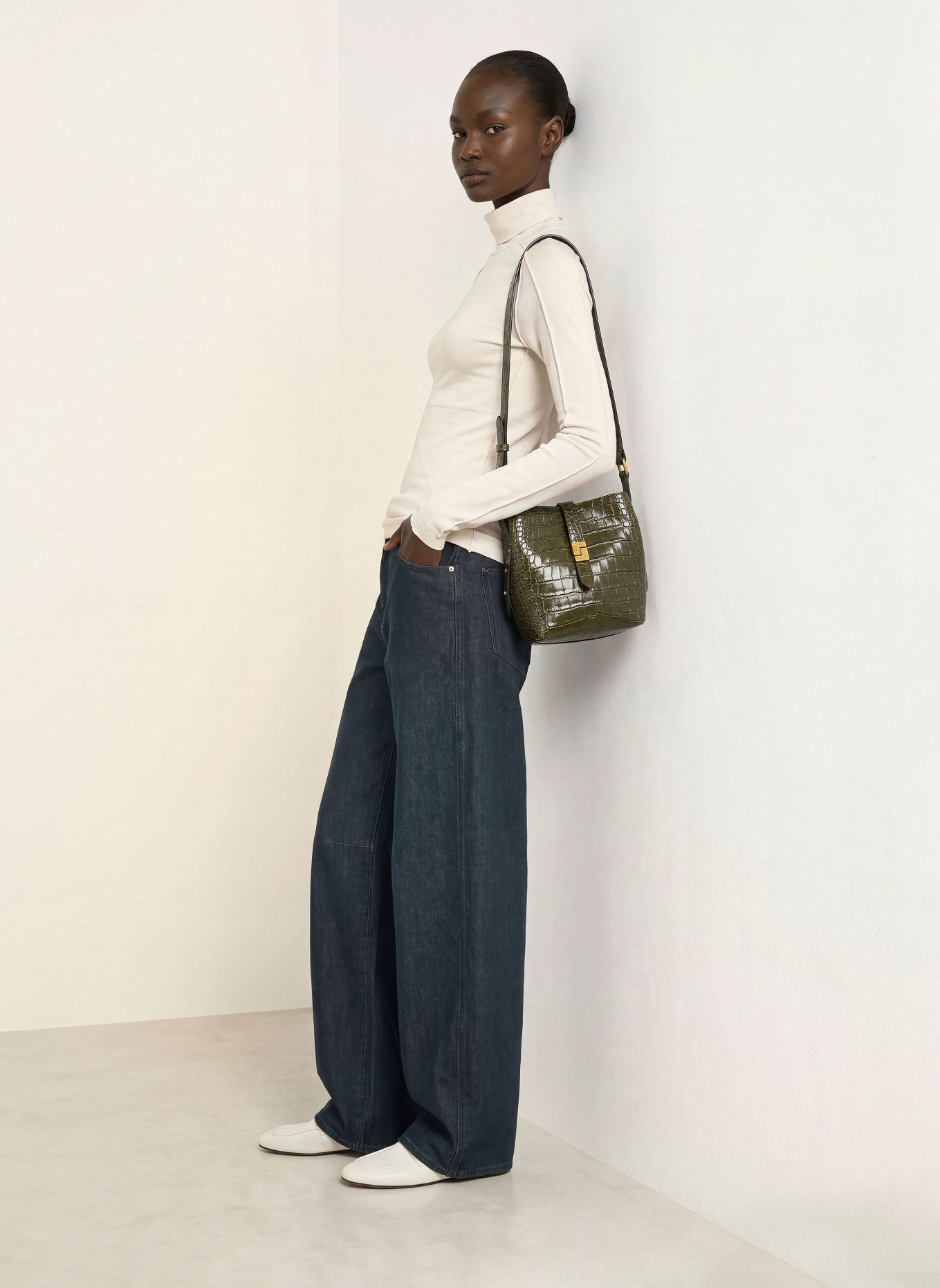 soeur Rollkragenshirt LOIS: ECRU