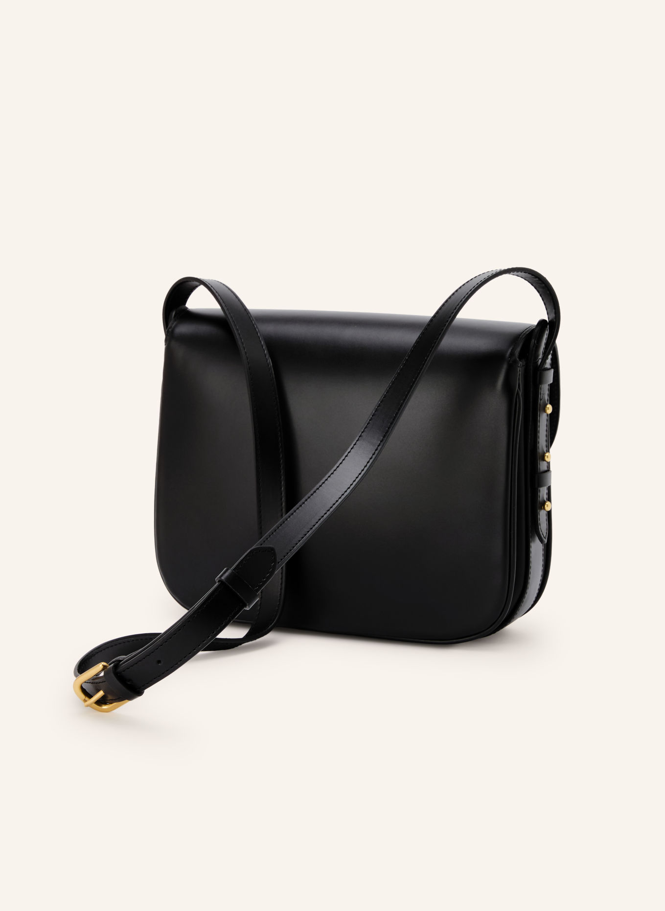 soeur Schoudertas BELLISSIMA MAXI: ZWART / GOUD