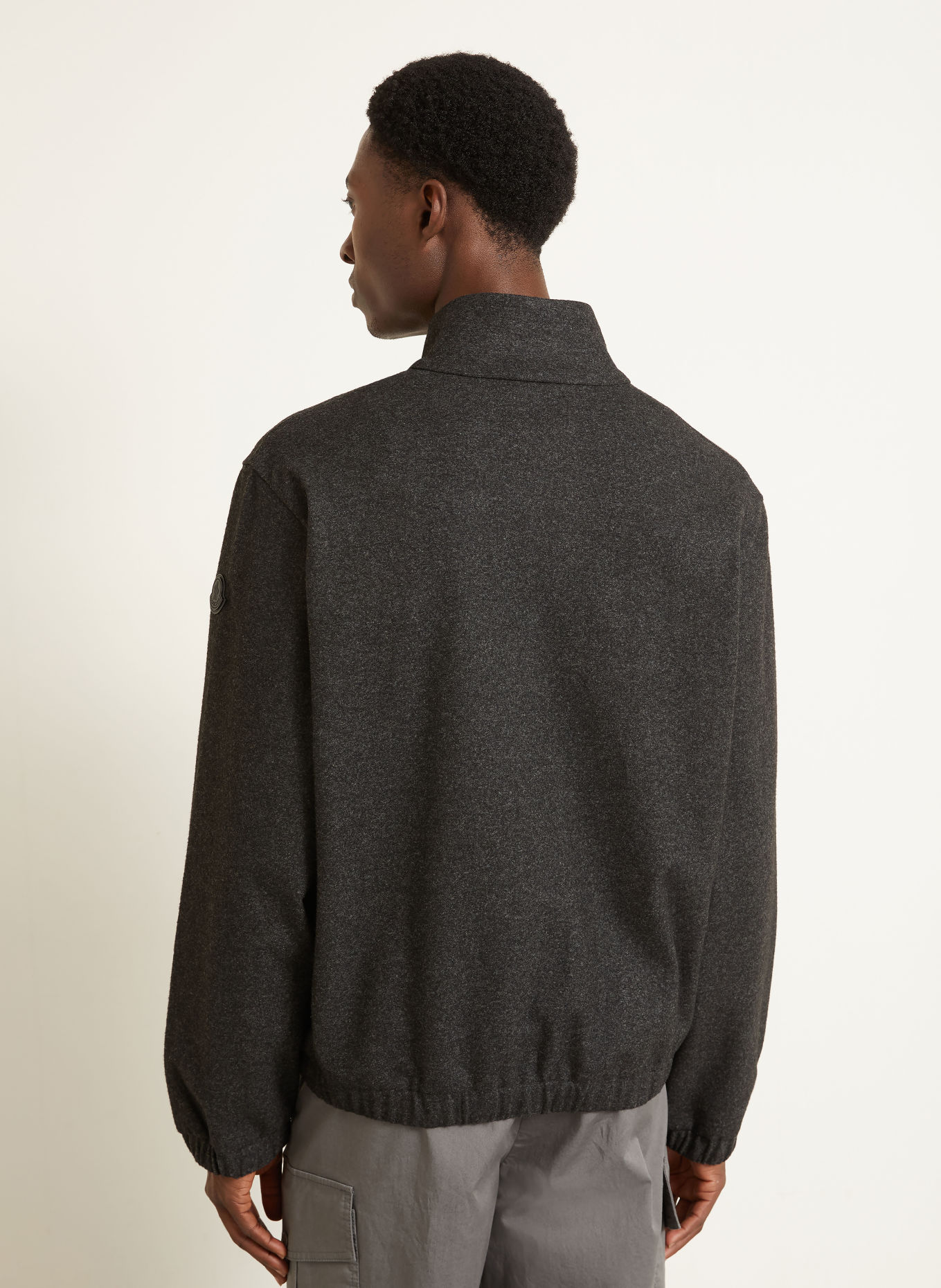MONCLER Bomber jacket: DARK GRAY