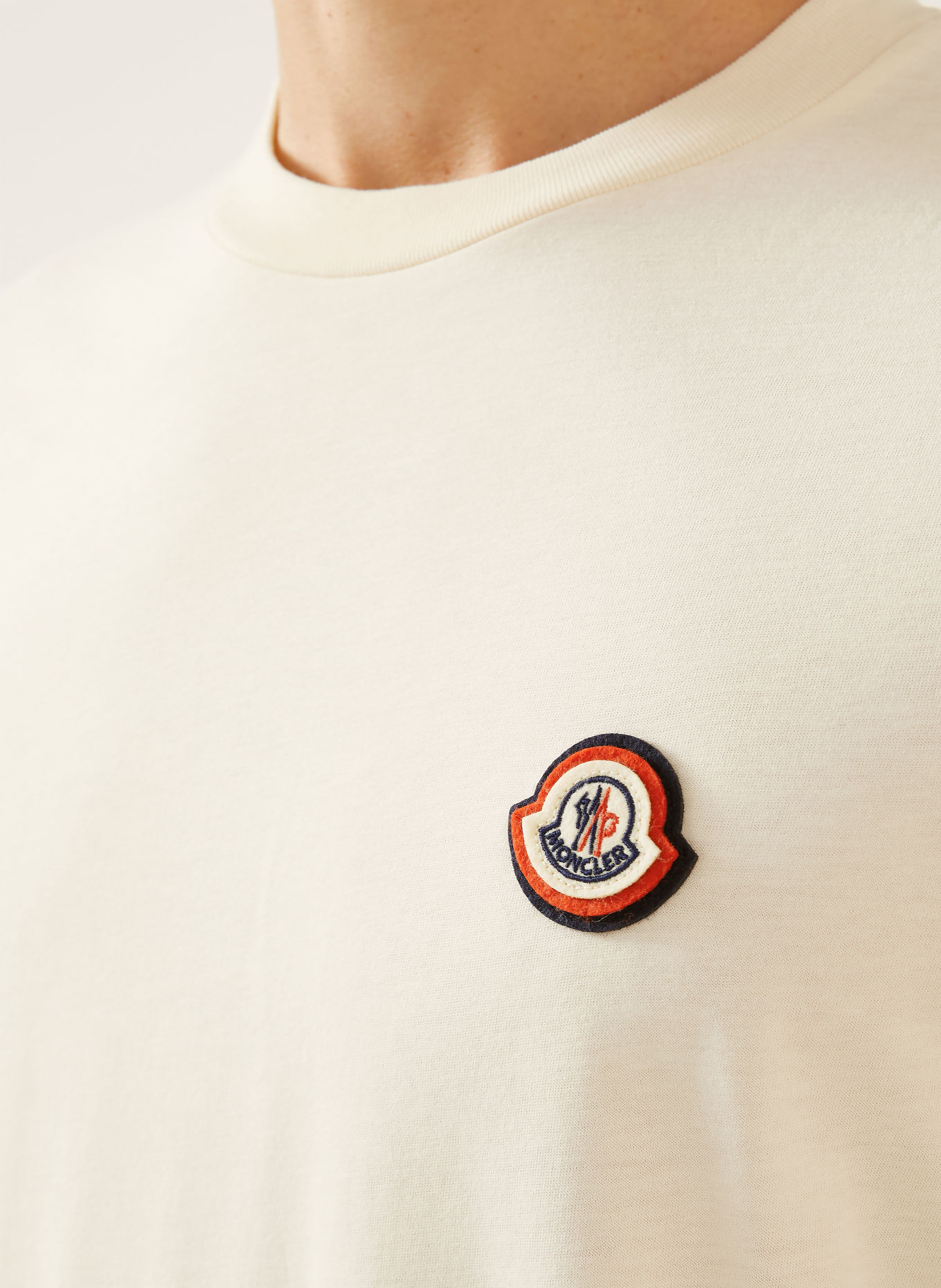 MONCLER T-shirt: LIGHT YELLOW
