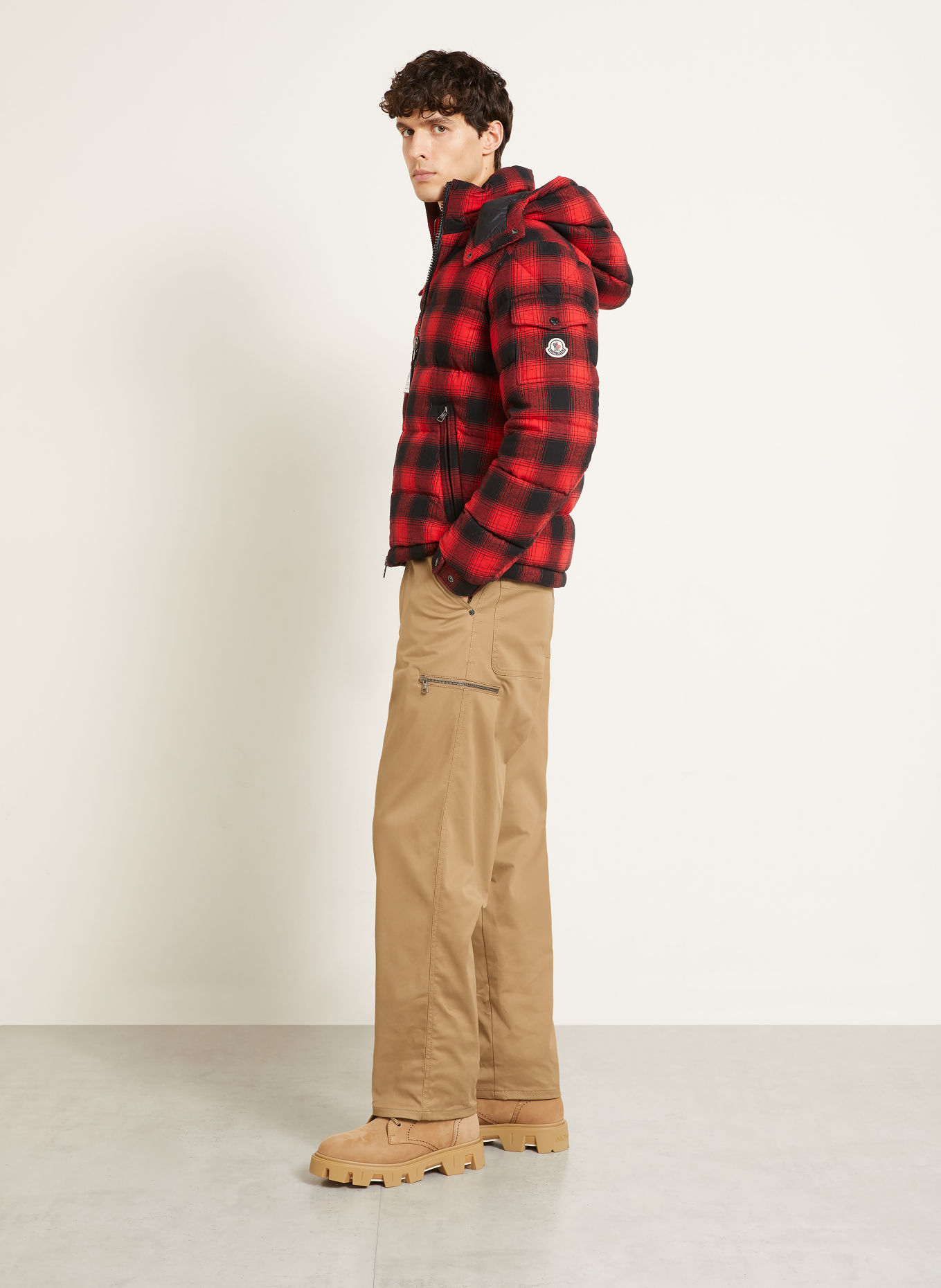 MONCLER Hose Regular FIt: BEIGE