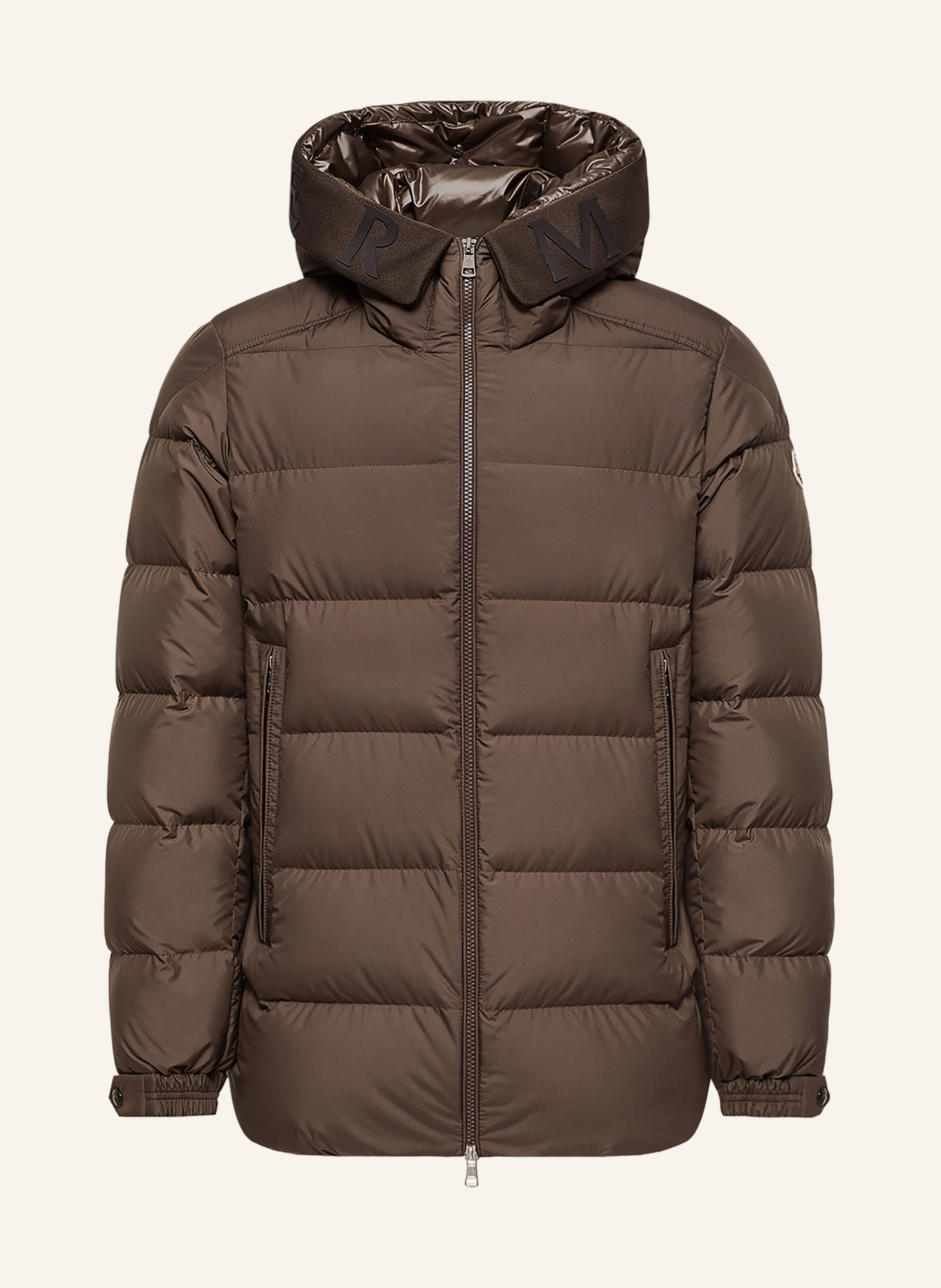 MONCLER ORVELLE Down Jacket: BROWN