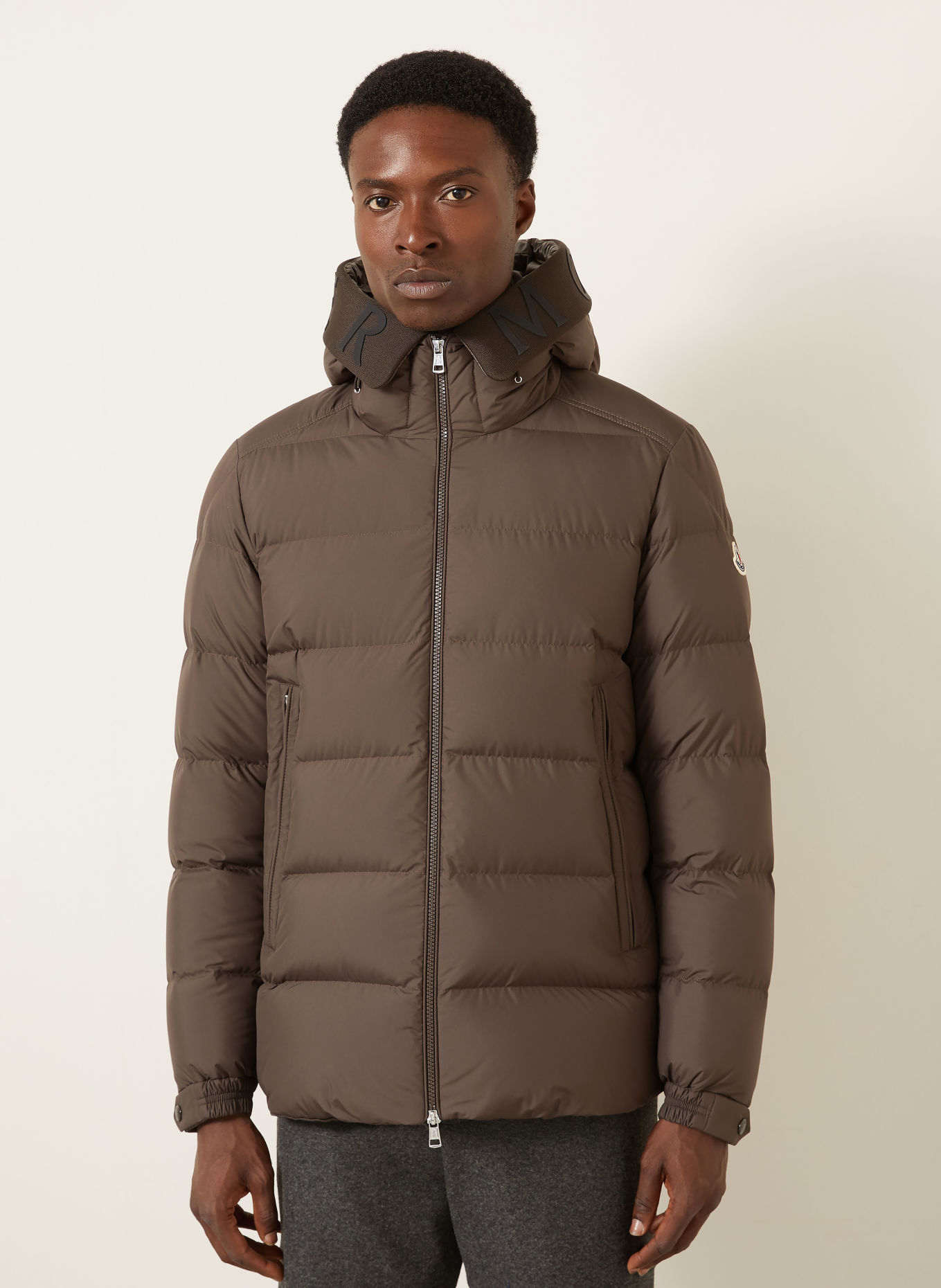 MONCLER ORVELLE Down Jacket: BROWN