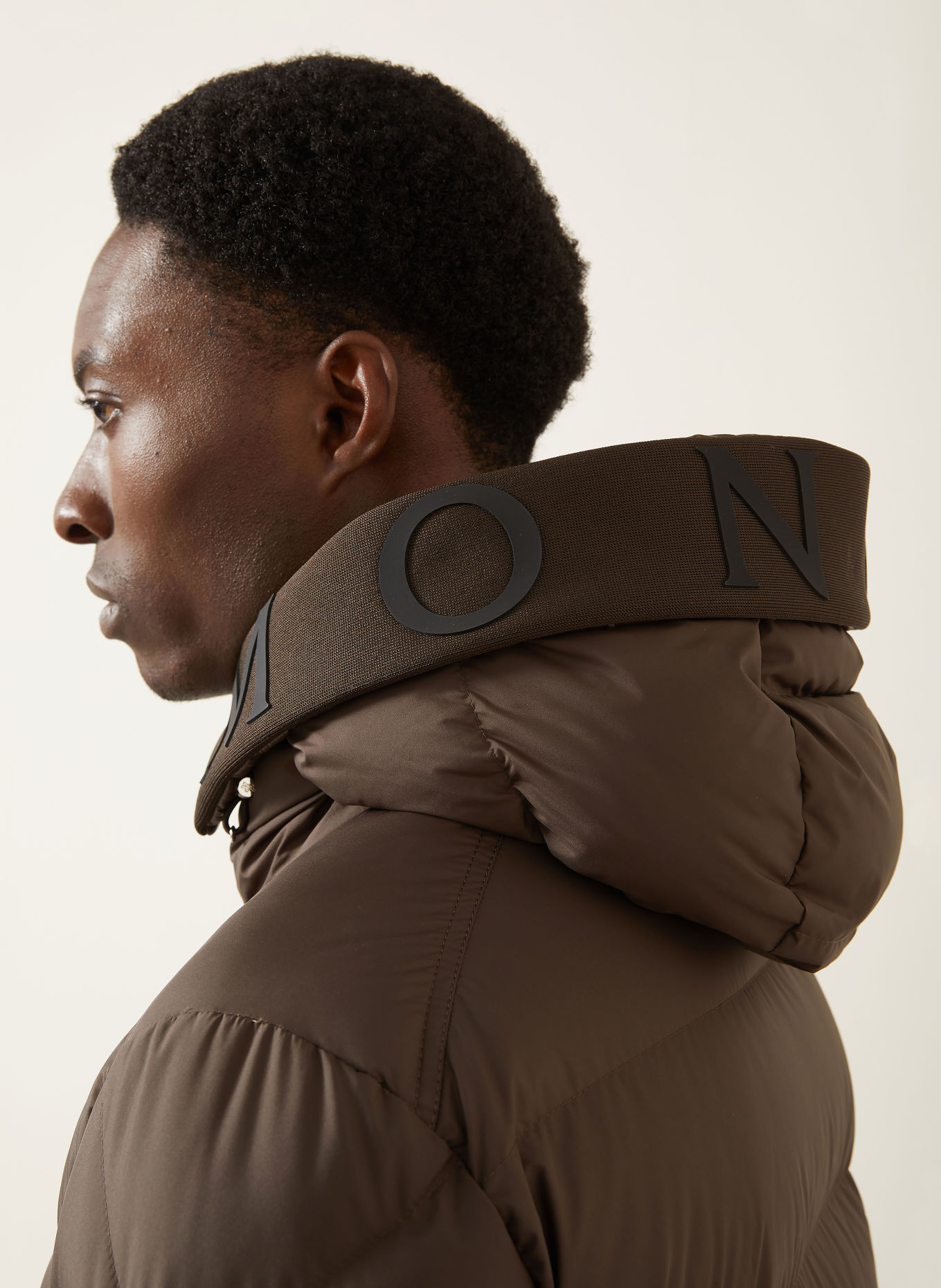 MONCLER ORVELLE Down Jacket: BROWN