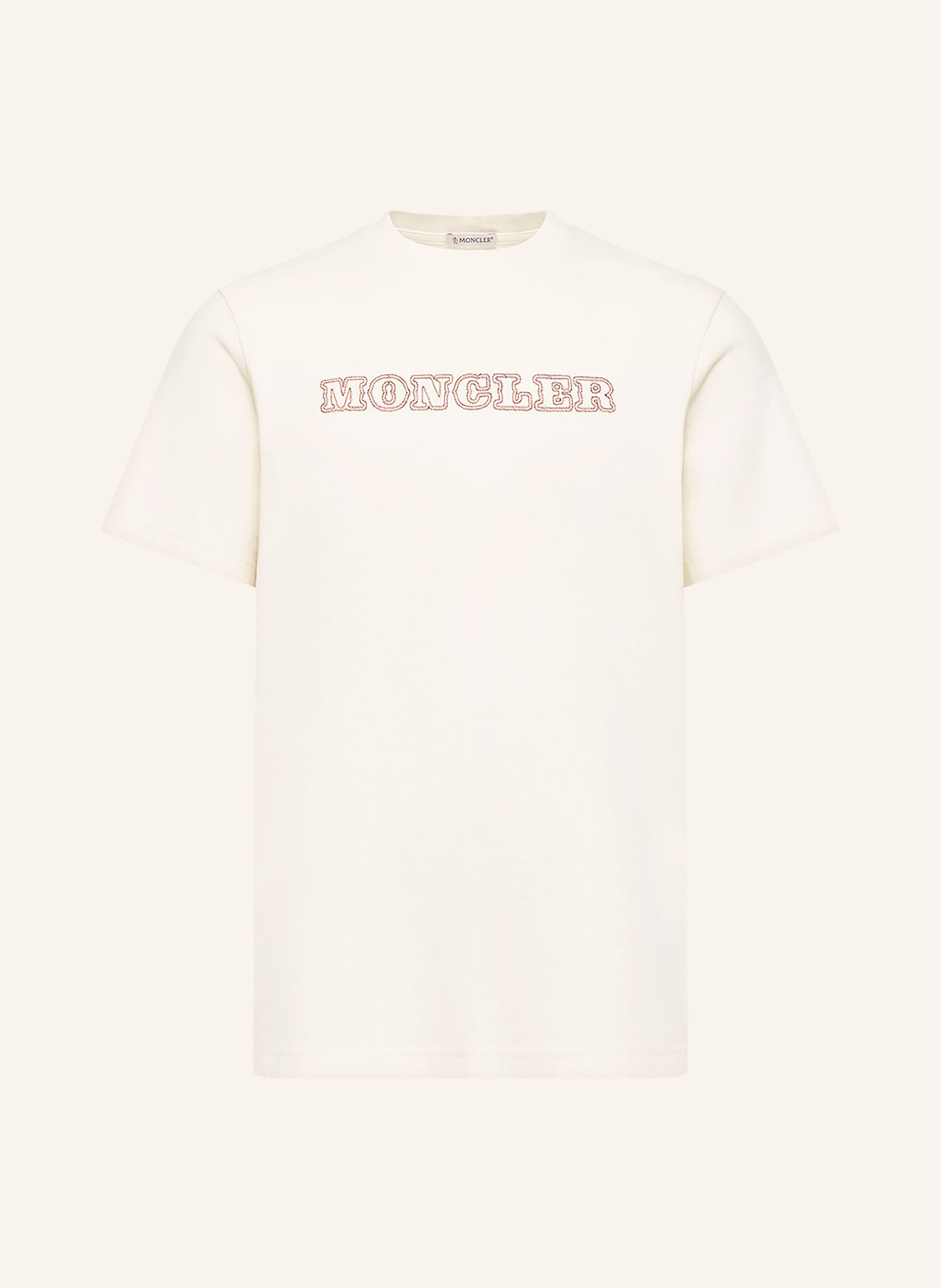 MONCLER T-Shirt: ECRU