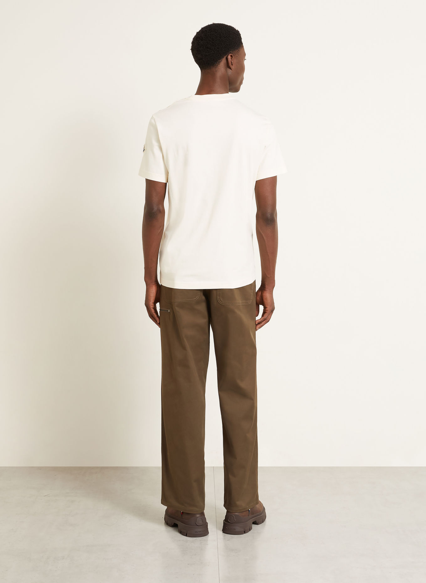 MONCLER T-Shirt: ECRU