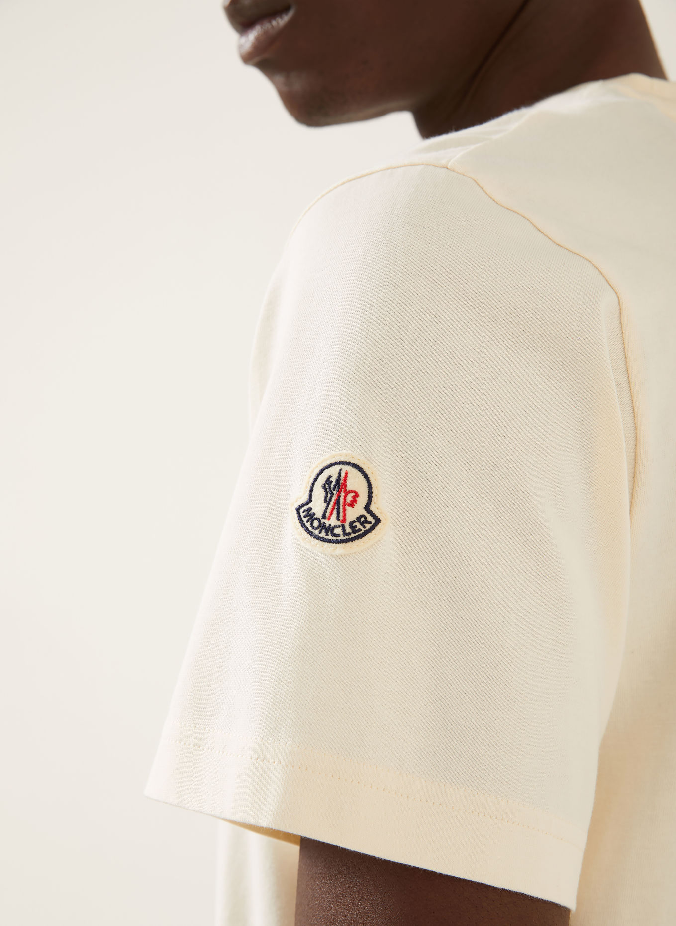 MONCLER T-Shirt: ECRU