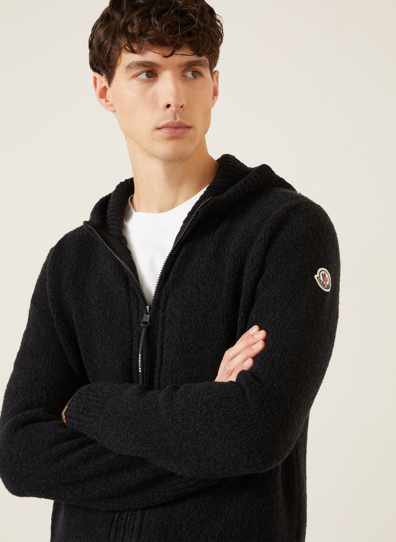 MONCLER Vest: ZWART
