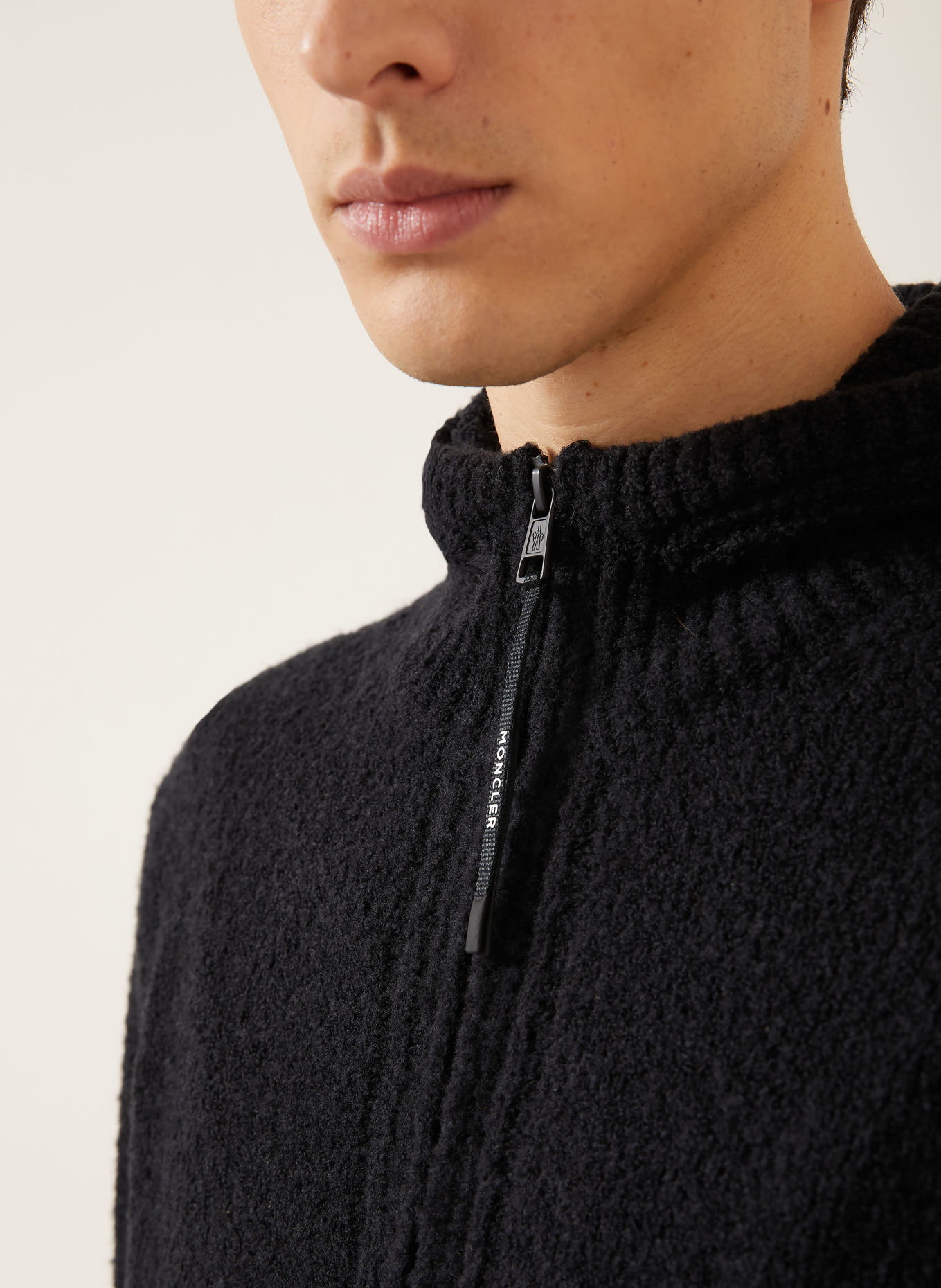 MONCLER Vest: ZWART