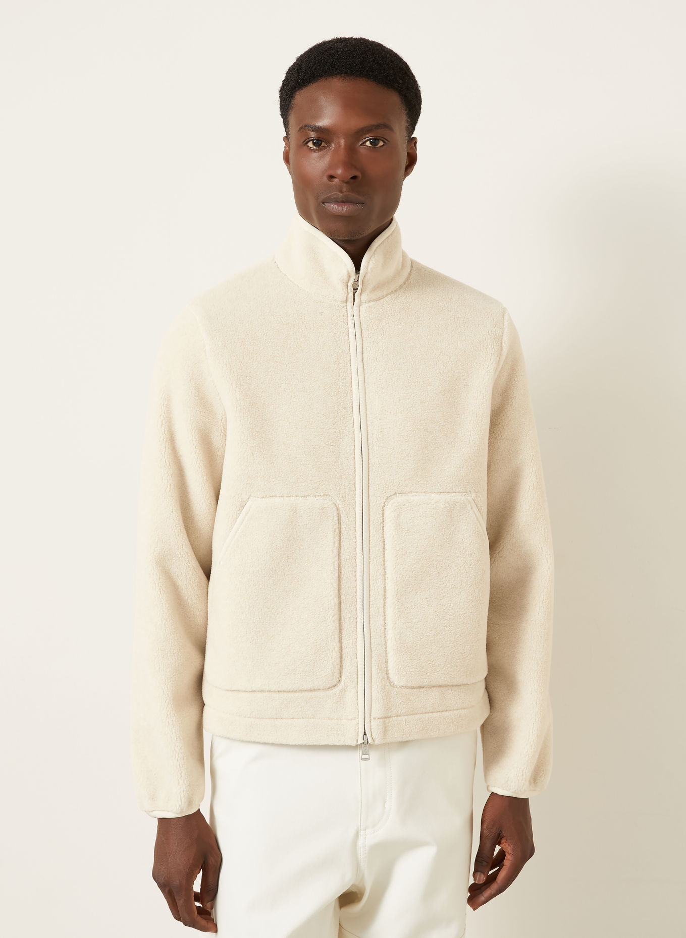 MONCLER Kurtka z polaru: BEŻOWY