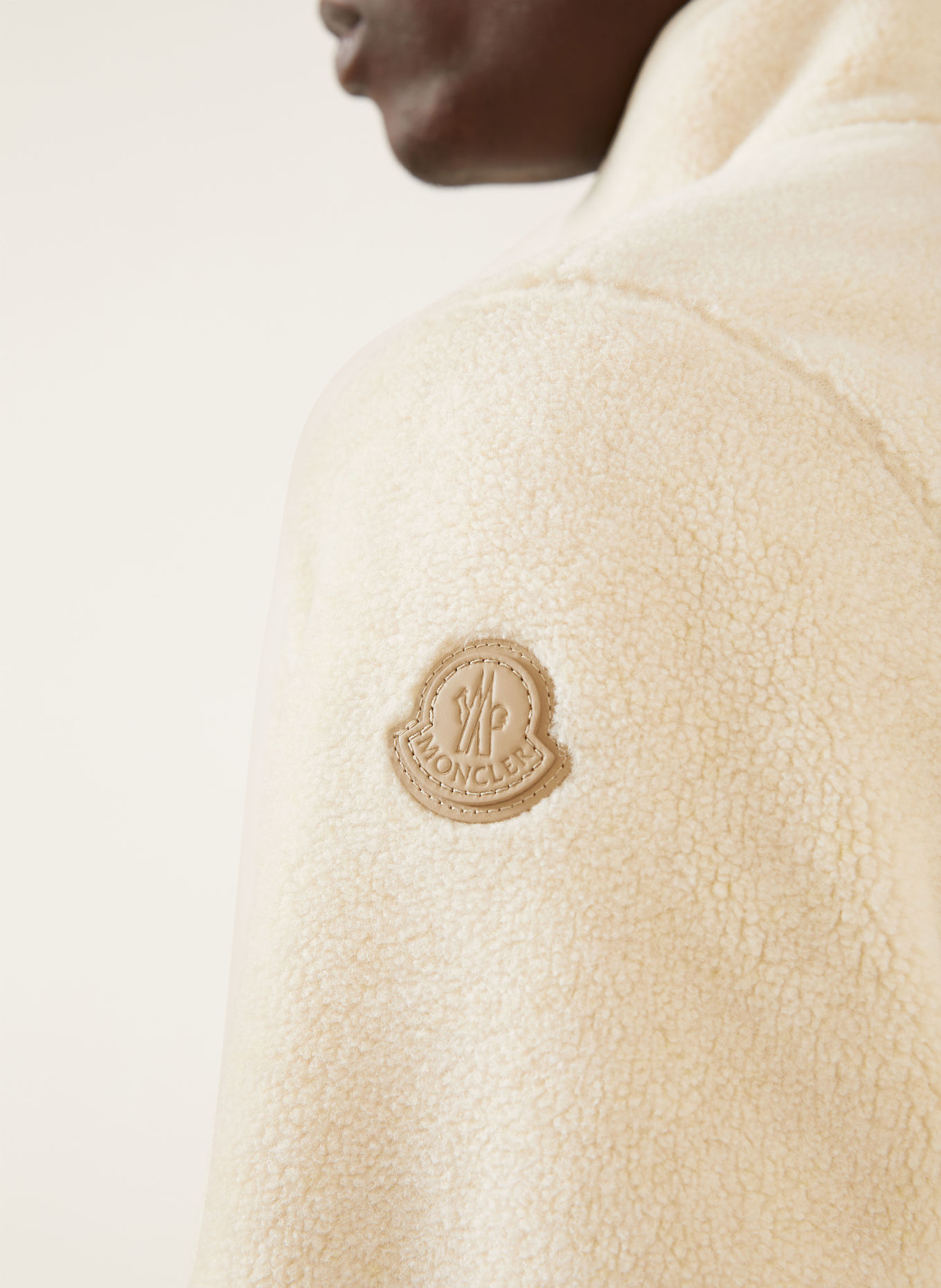 MONCLER Kurtka z polaru: BEŻOWY