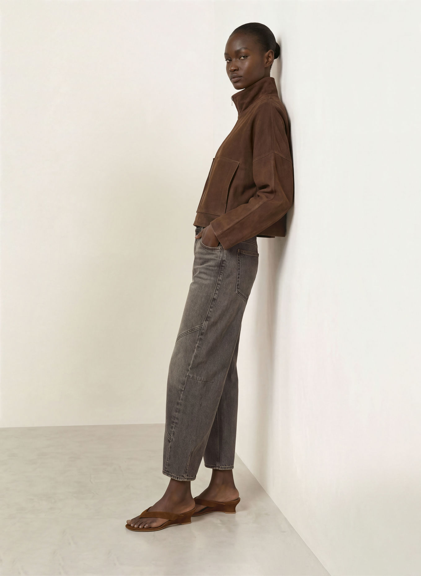 DRYKORN Barrel Jeans SWORE: 1720 braun