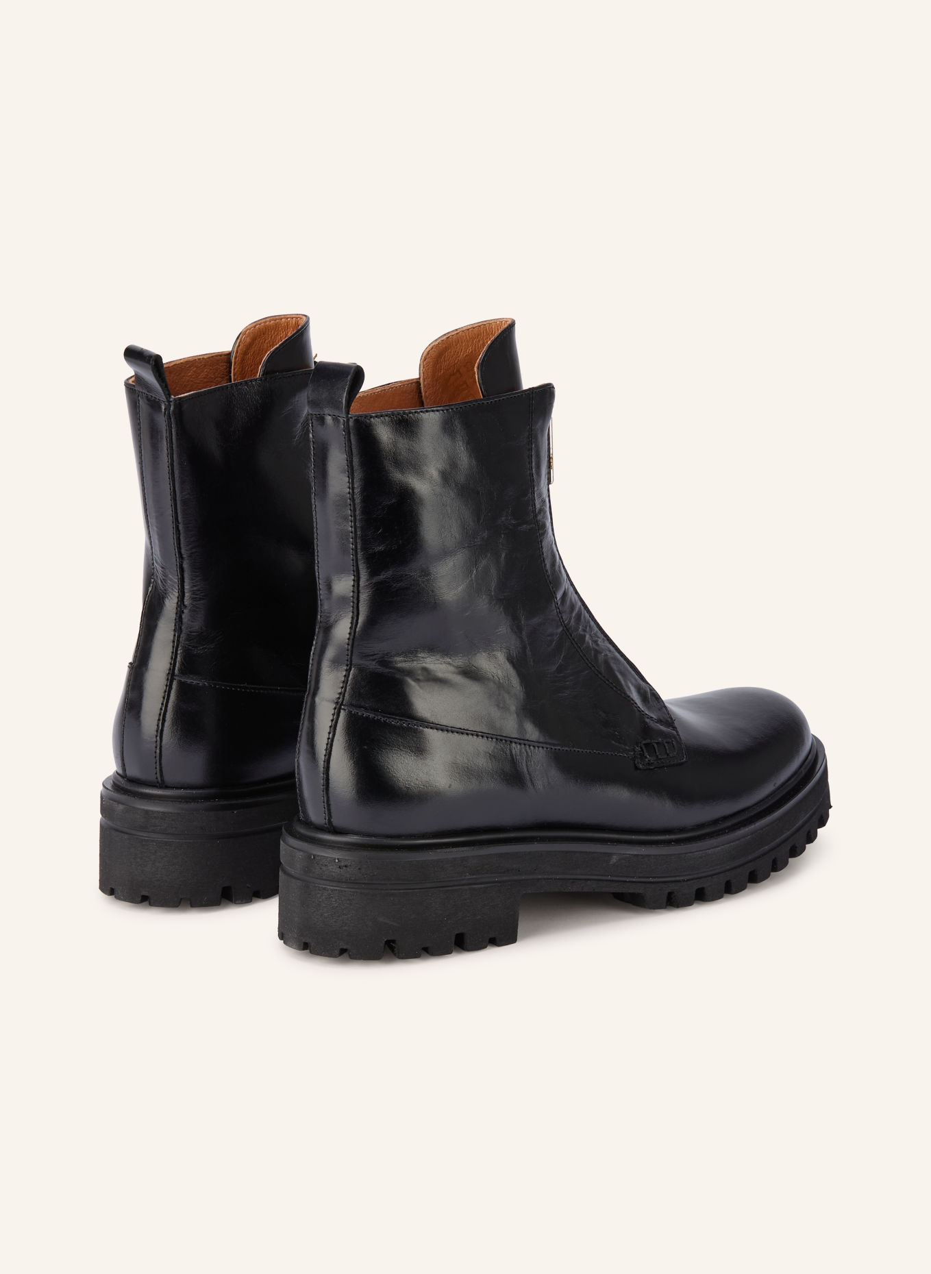 JONAK Boots AMOUREUSE: ČERNÁ / STŘÍBRNÁ
