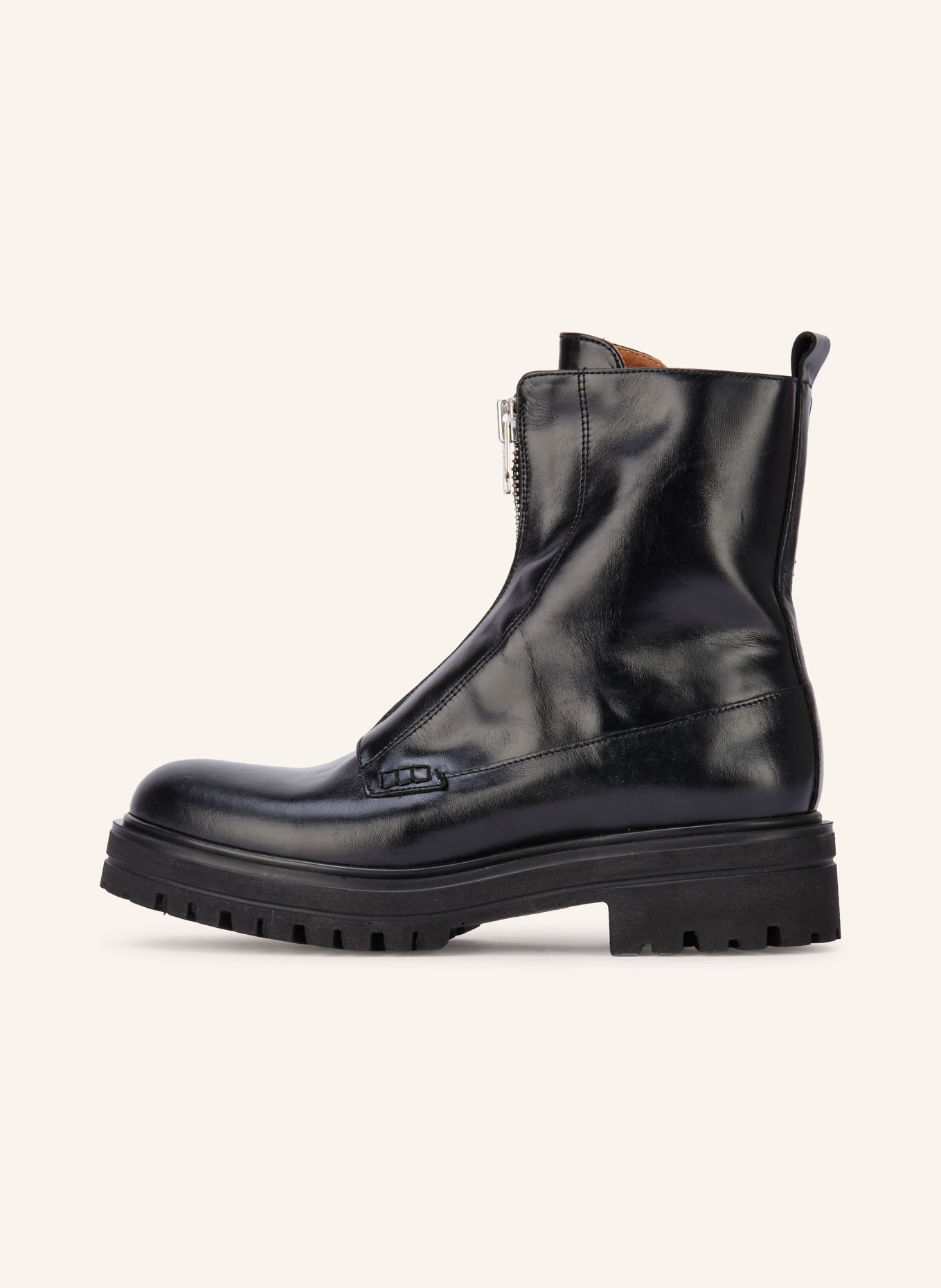 JONAK Boots AMOUREUSE: ČERNÁ / STŘÍBRNÁ